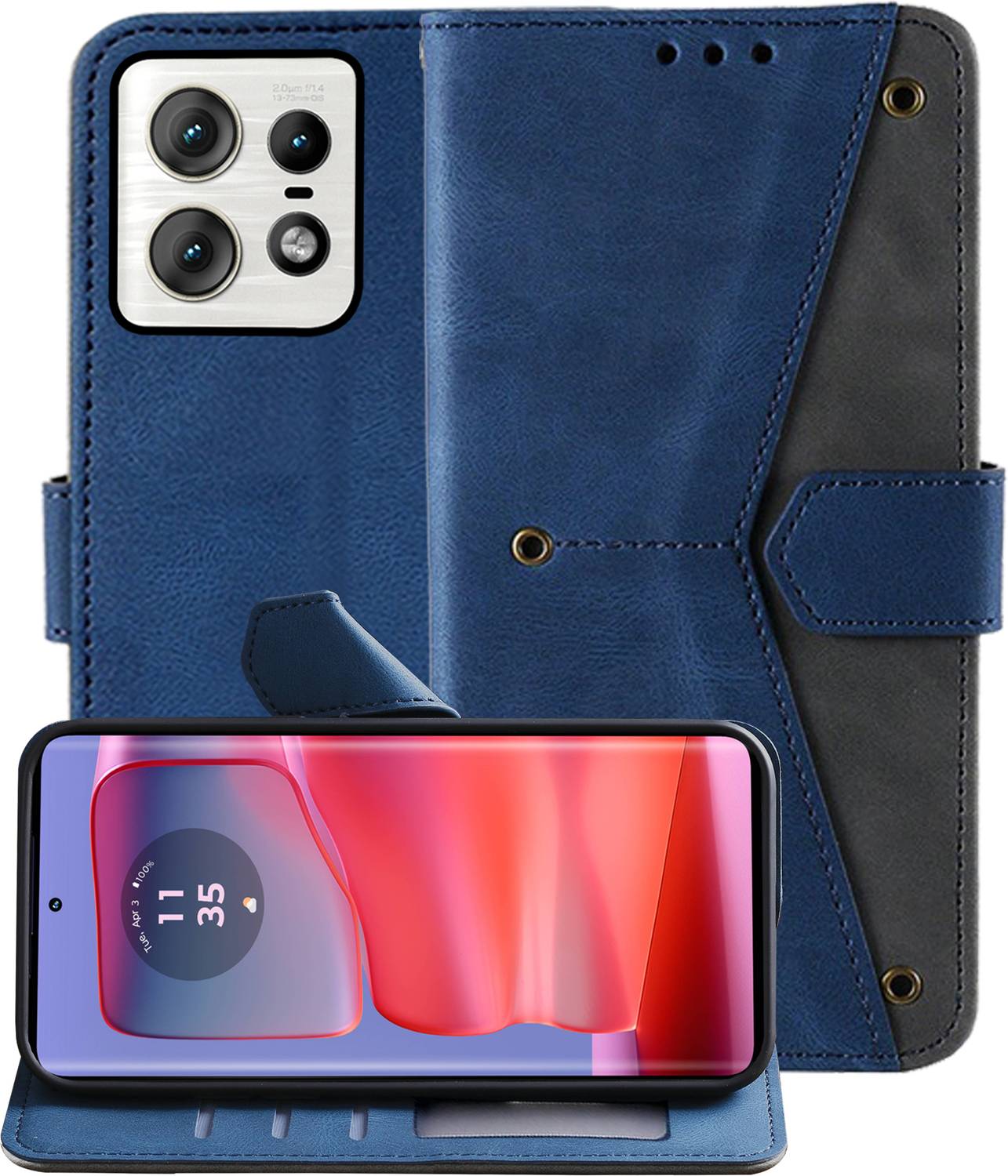 Autofocus Flip Cover for Motorola Edge 50 Pro 5G
