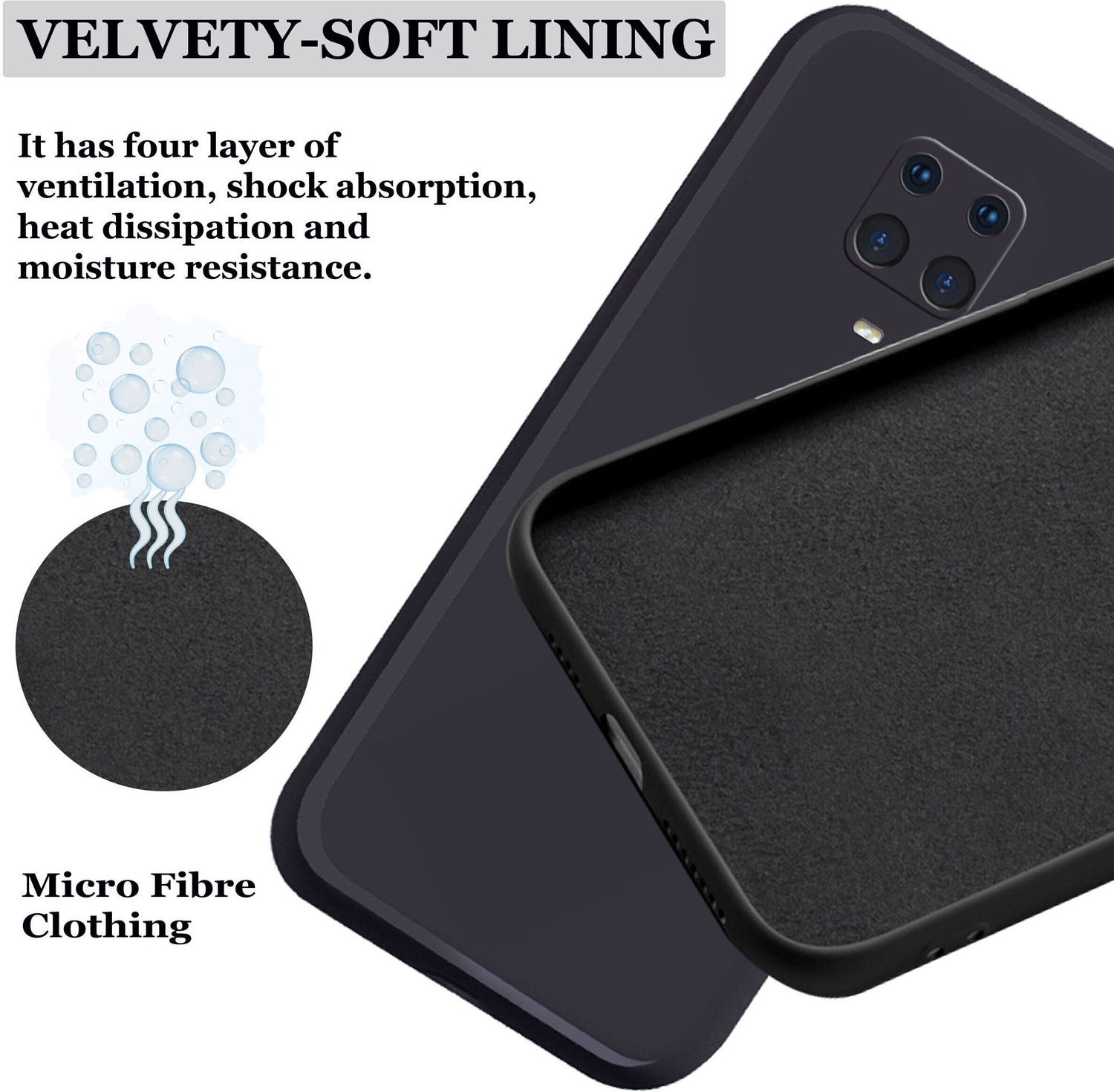 Image of Artistque Back Cover for Mi Redmi Note 9 Pro