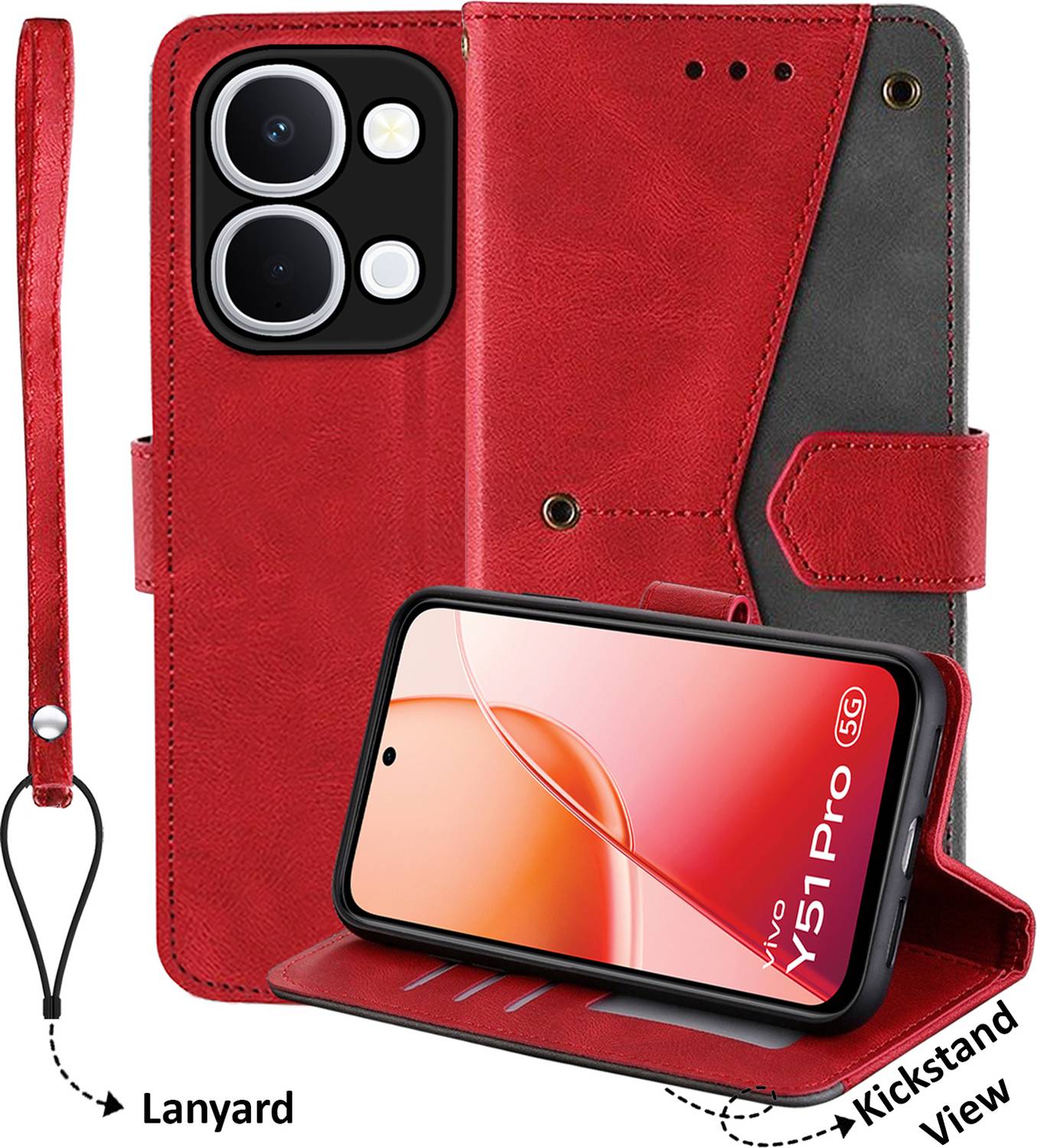 Autofocus Back Cover for Vivo Y51 Pro 5G