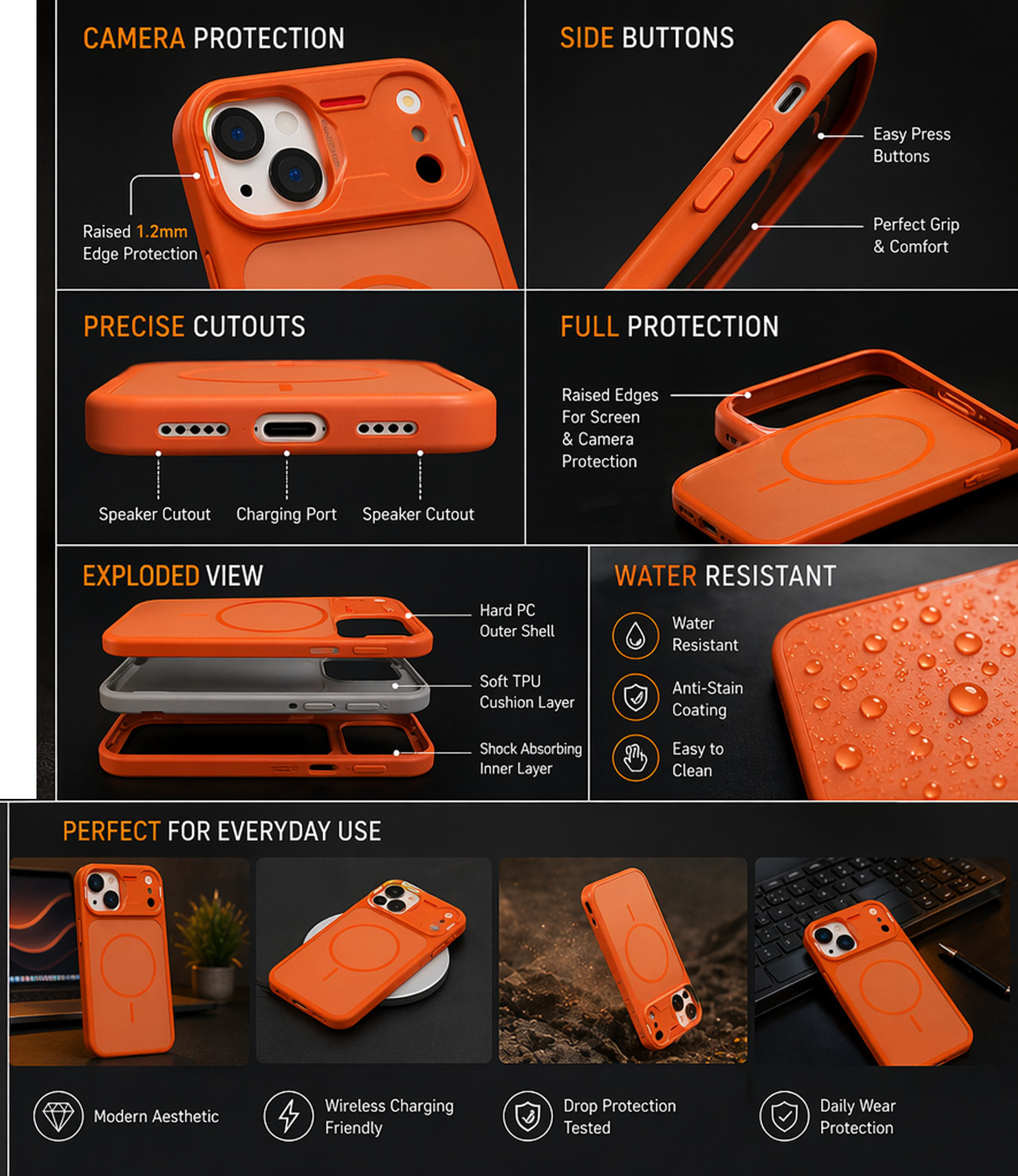Image of METOO Back Cover for Apple iPhone 15