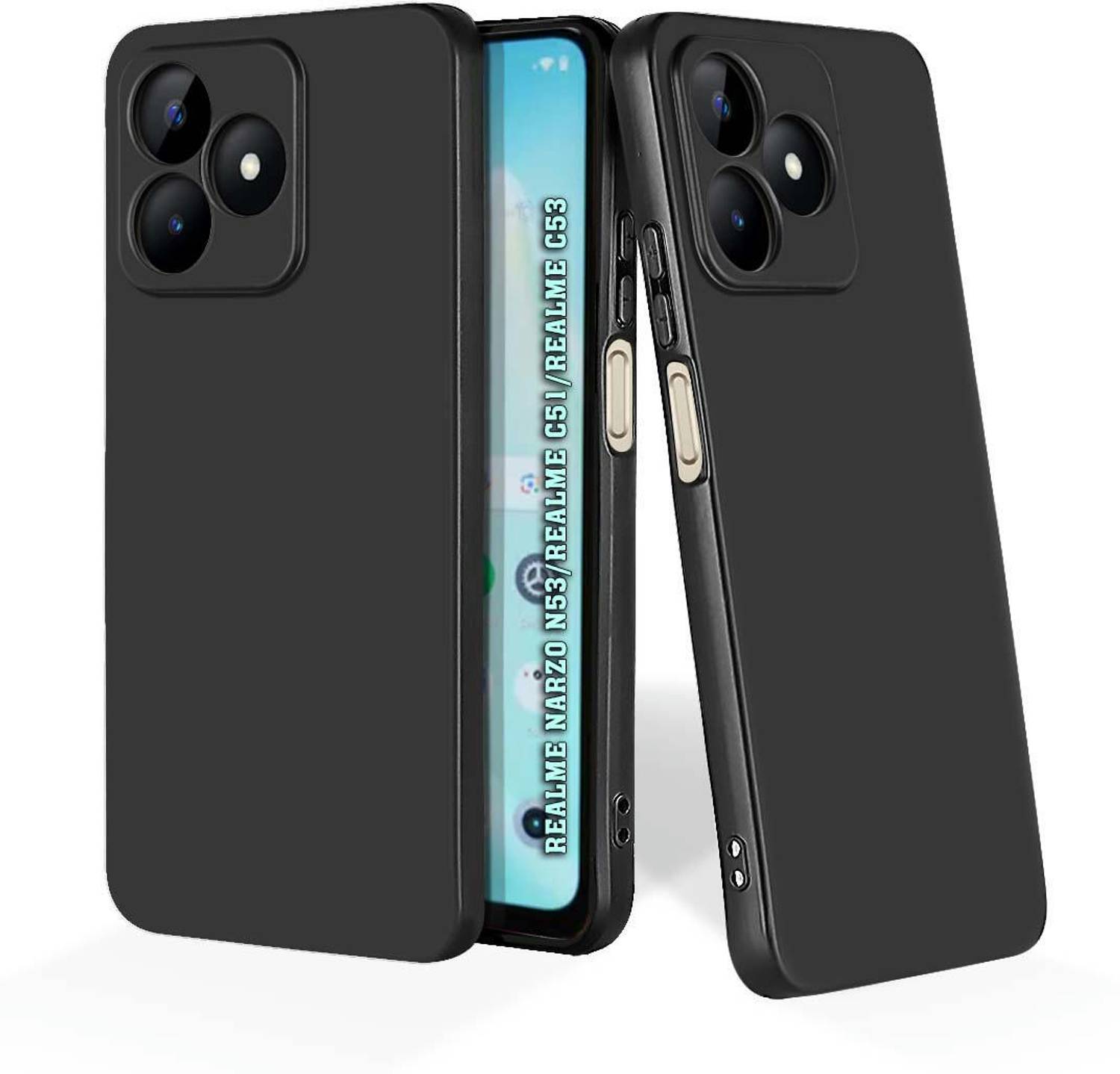 7printzone Back Cover for realme Narzo N53, realme C53, realme C51