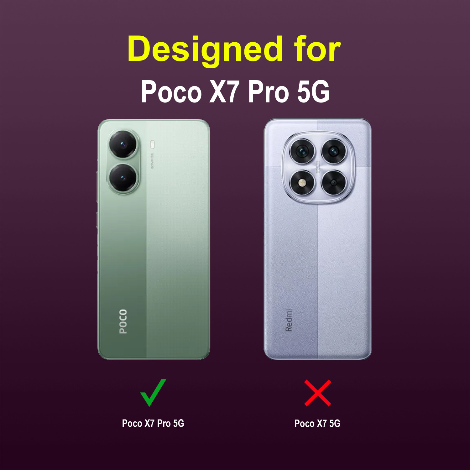 Image of GLOBAL NOMAD Back Cover for Poco X7 Pro 5G