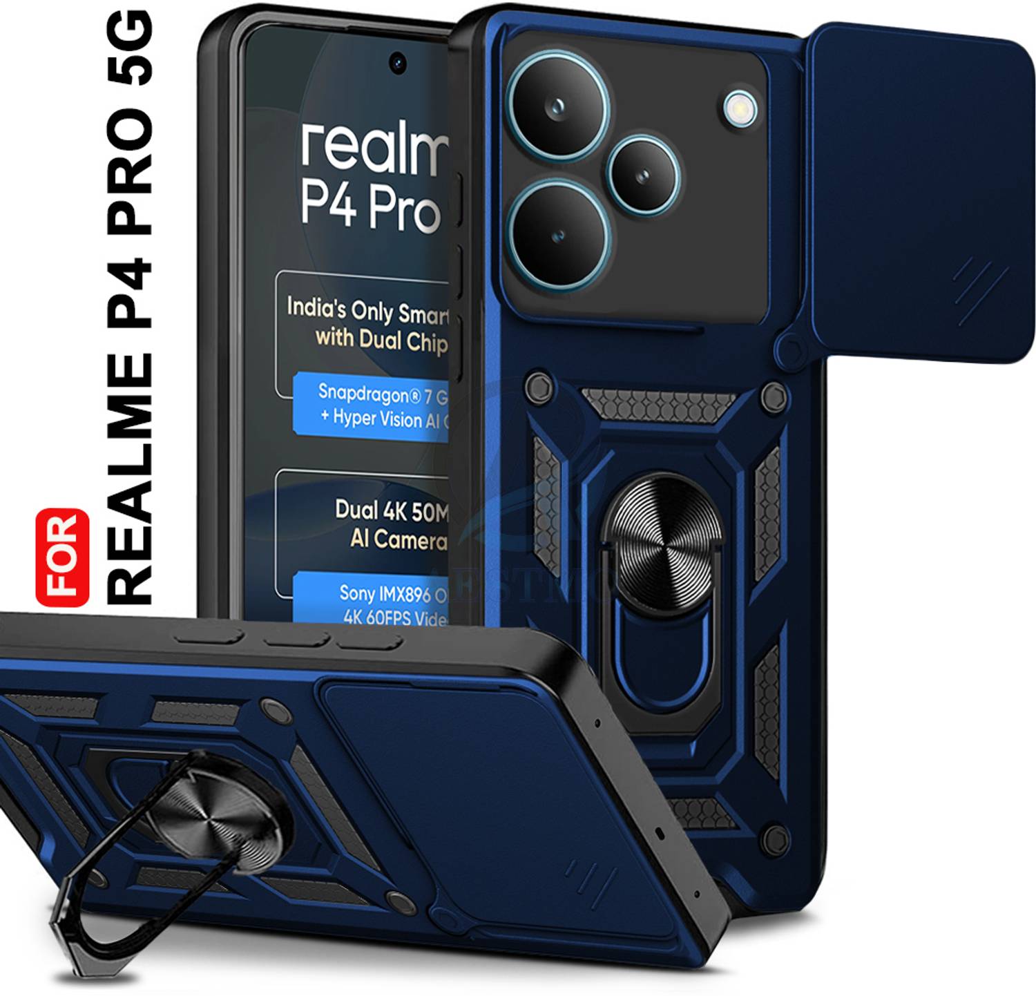 AESTMO Back Cover for Realme P4 Pro 5G - Image 1