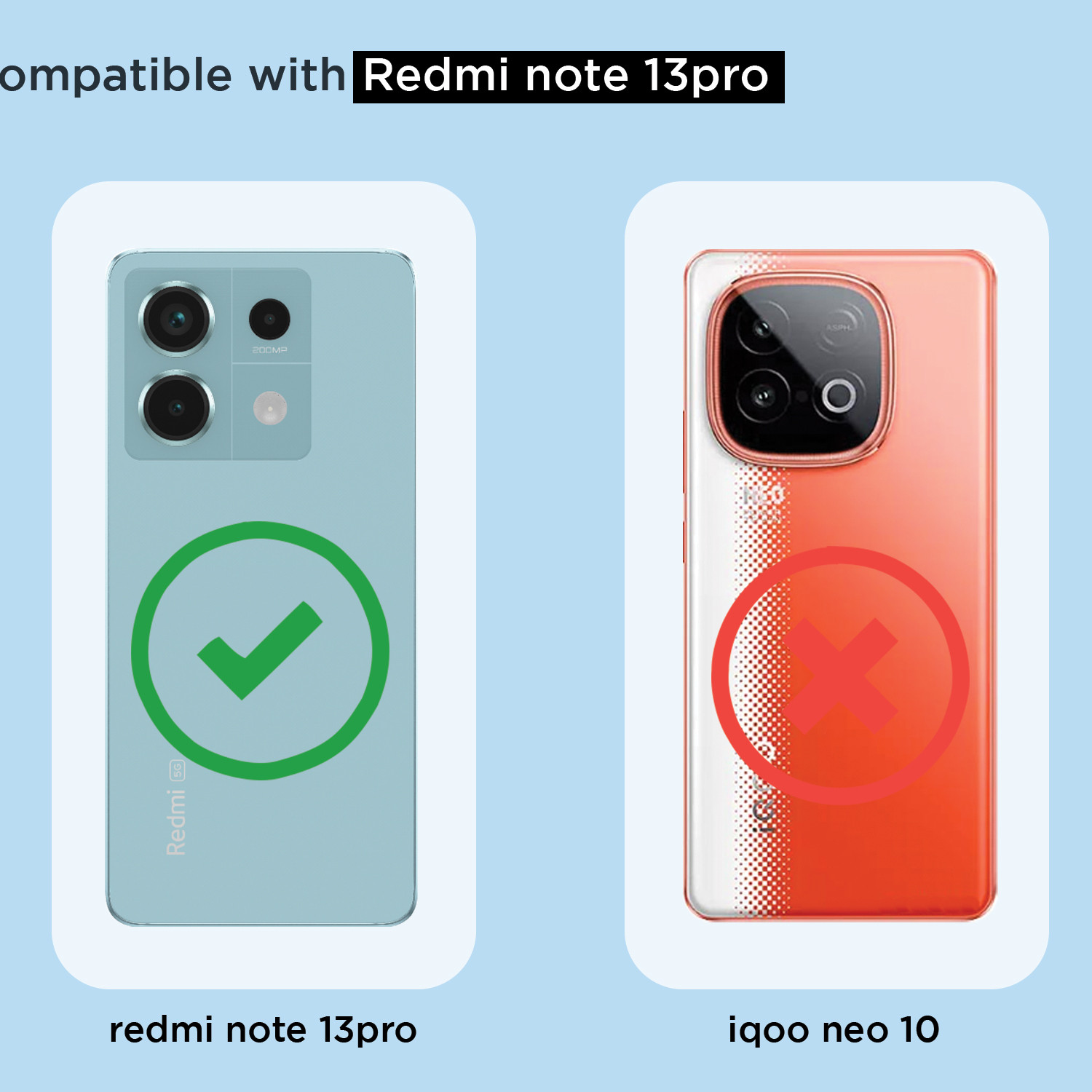 Image of Pikkme Back Cover for Poco X6 5G (Transparent, Grip Case, Thermoplastic Polyurethane, Pack of: 1)