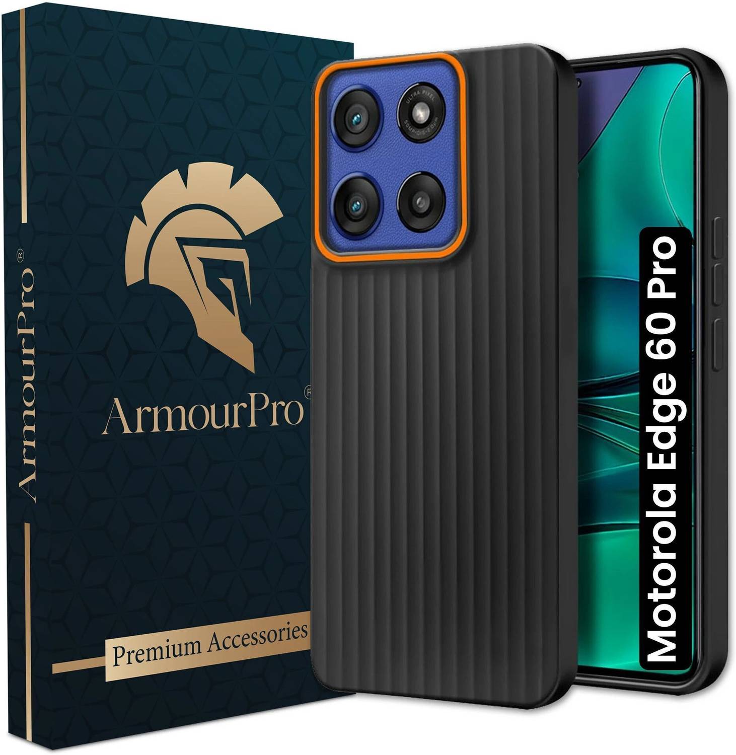 ArmourPro Back Cover for Motorola Edge 60 Pro 5G, Moto Edge 60 Pro