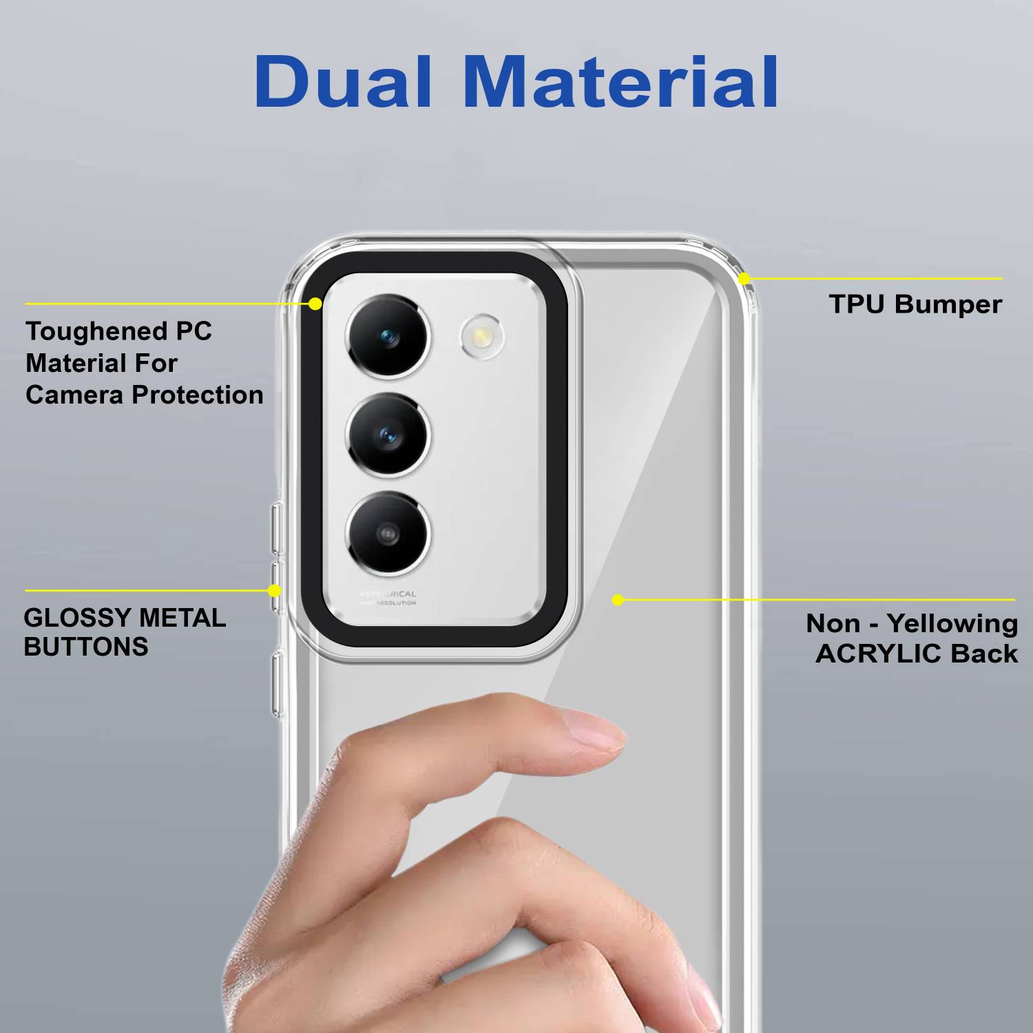 GLOBAL NOMAD Back Cover for Vivo Y200e 5G - Image 5