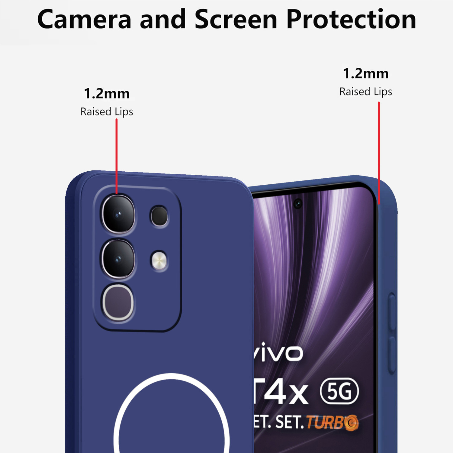 Image of Forego Back Cover for vivo T4x 5G