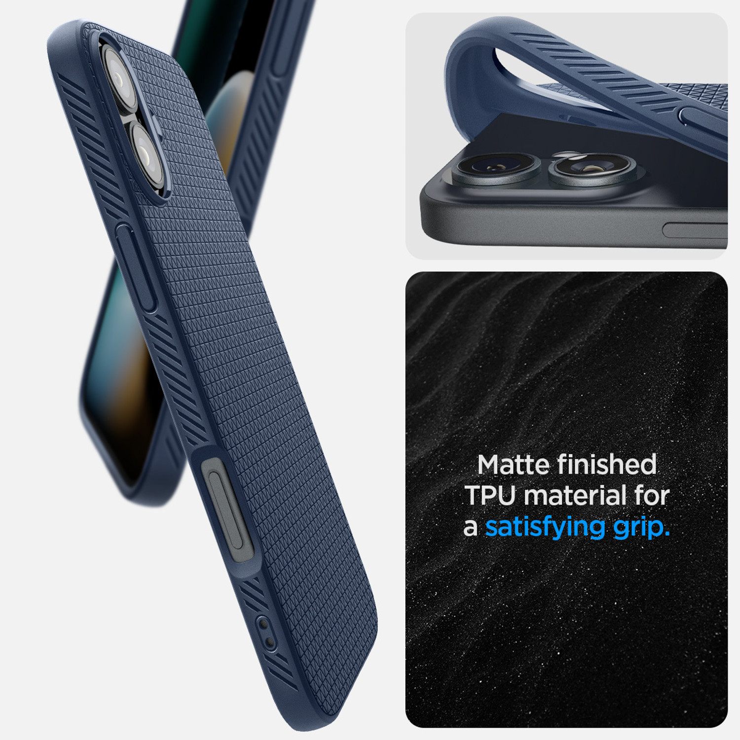 Image of Spigen Liquid Air Back Cover for Apple iPhone 16