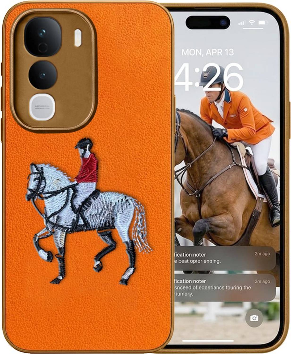 Flipkart SmartBuy Back Cover for vivo Y400 Pro 5G Orange - Image 1