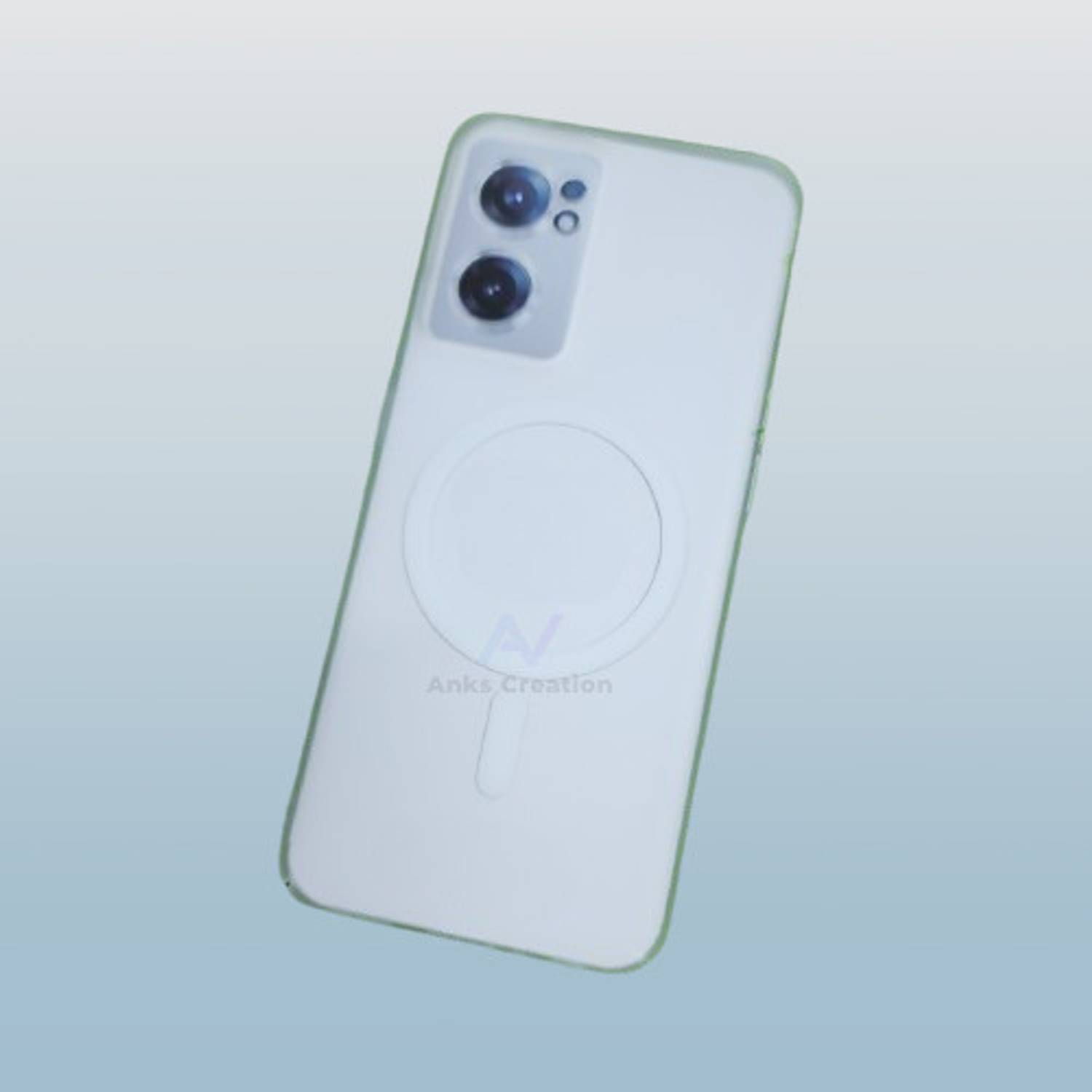 ankSONline Back Cover for OnePlus Nord CE 2 5G, Ultra-Thin Matte Finish Translucent