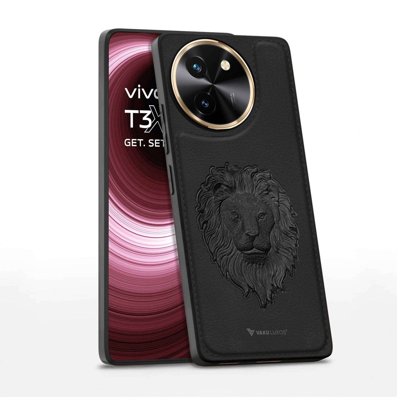 Vaku Luxos Back Cover for Vivo T3x 5G - Image 1