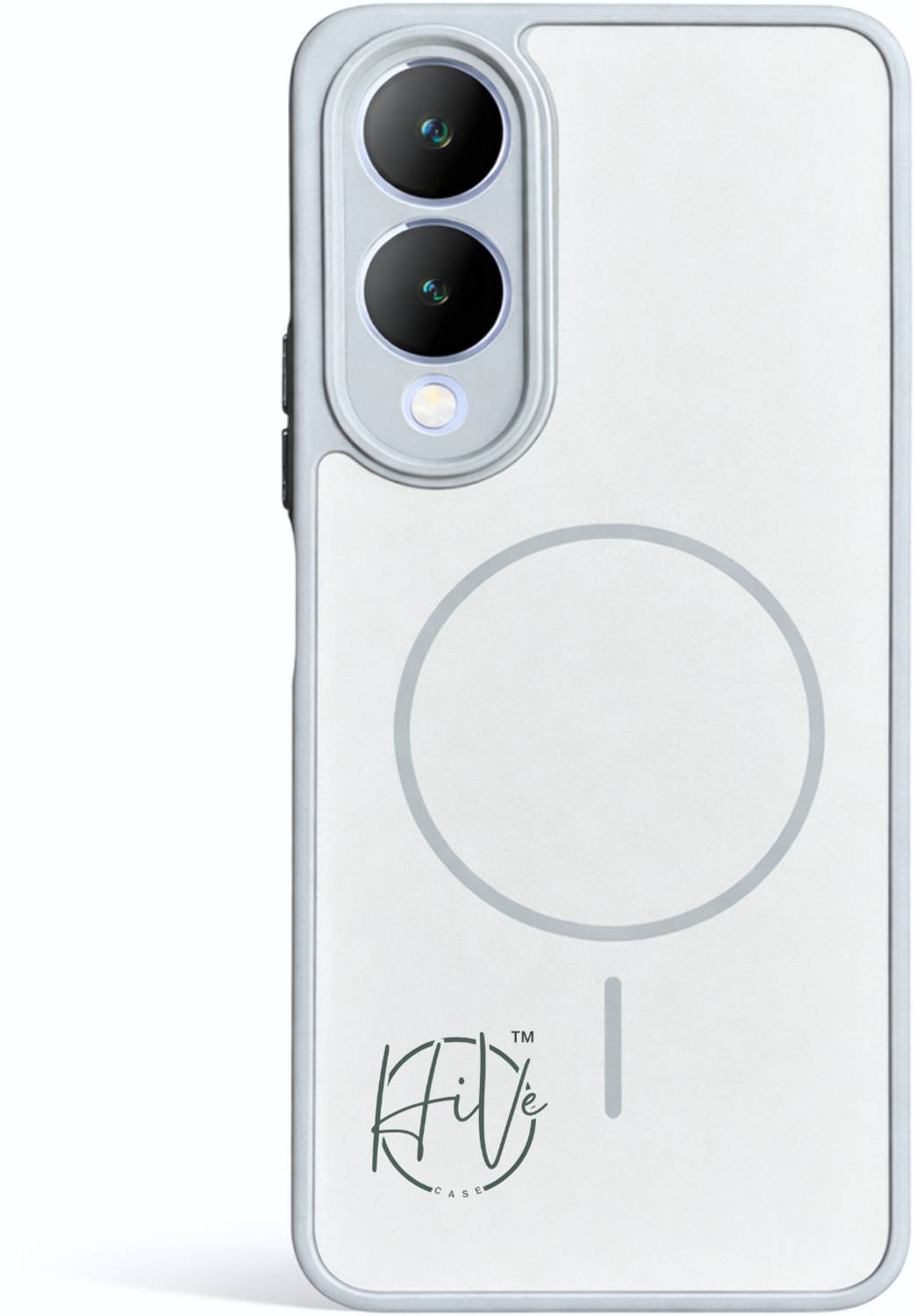 Hive Back Cover for Vivo Y17S, Y28 Gray - Image 5