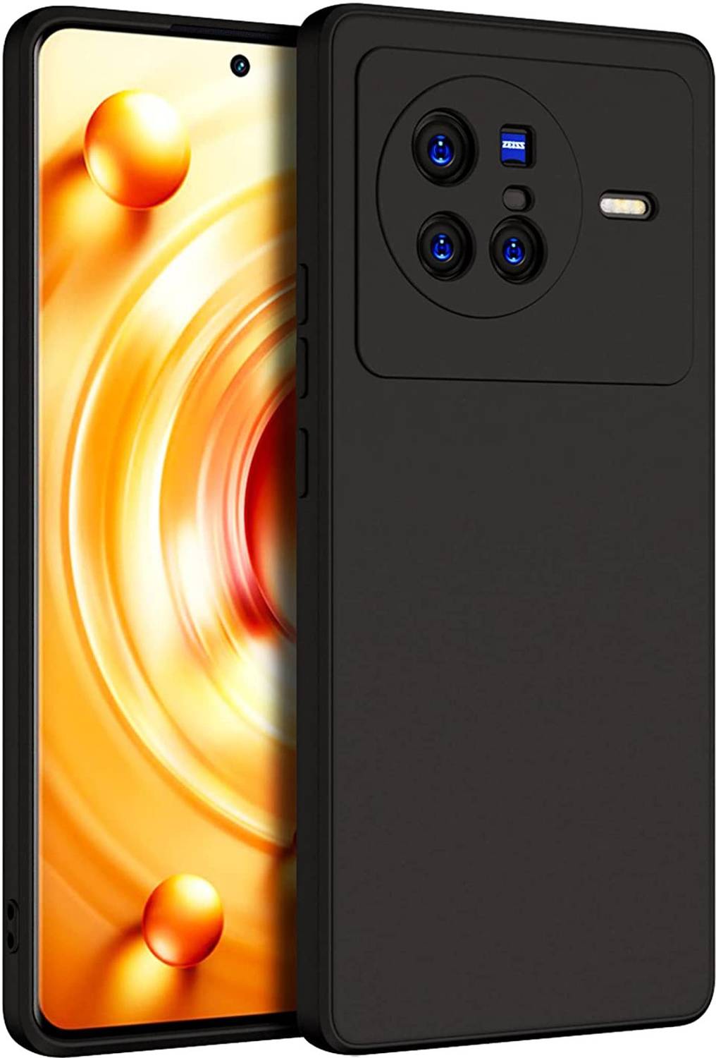 ASMANTIC Back Cover for Vivo X80