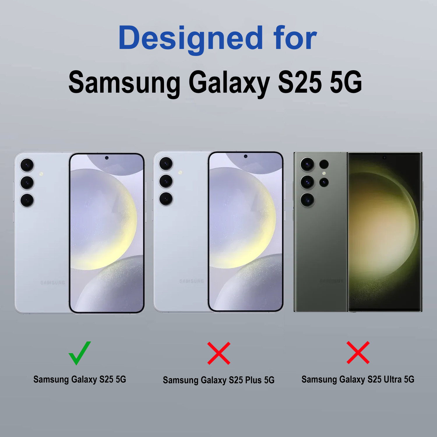 Image of Zapcase Back Cover for Samsung Galaxy S25 5G