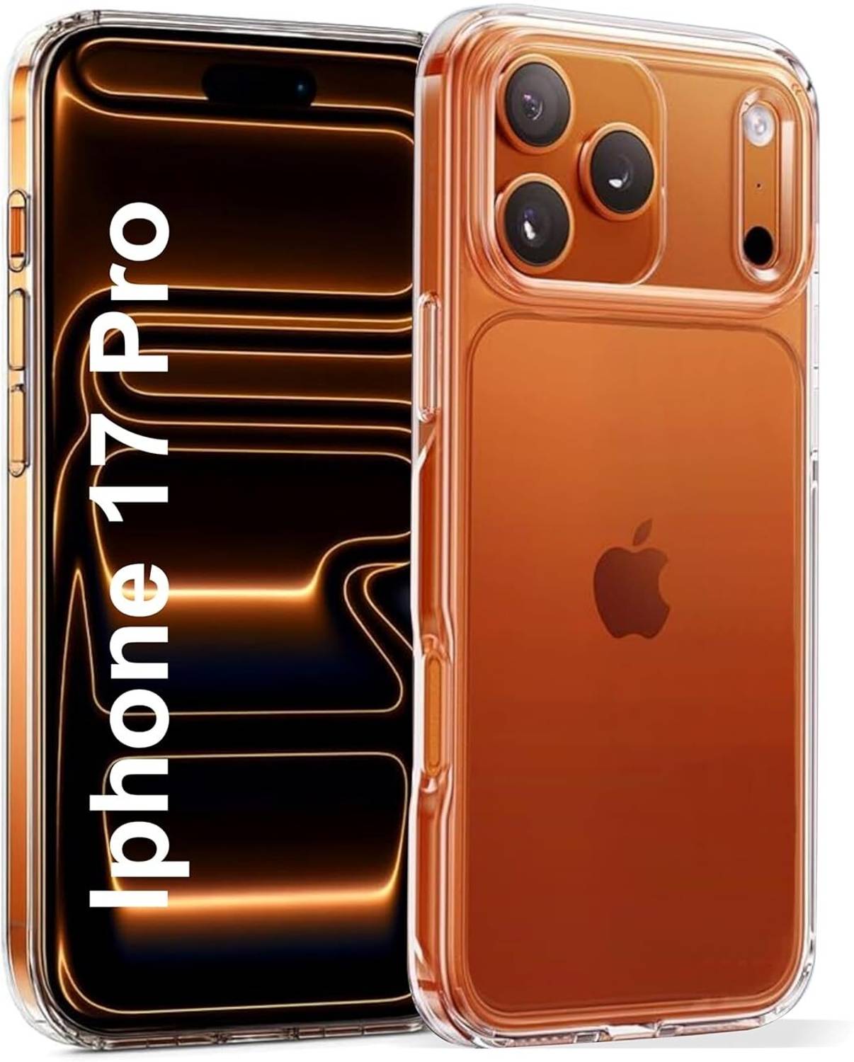 AmericHome Back Cover for Apple Iphone 17 Pro Silicone