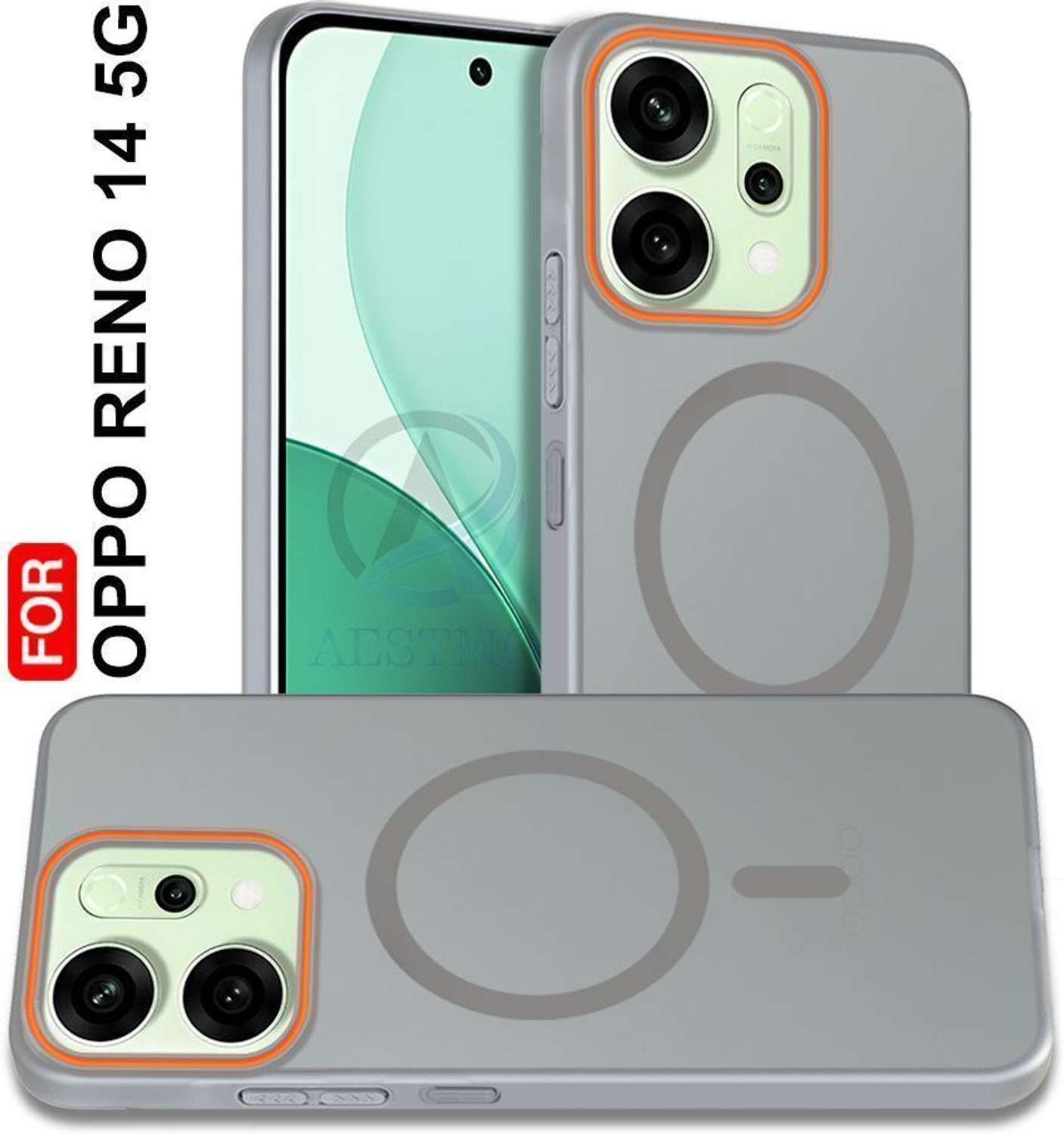 Image of AESTMO Back Cover for Oppo Reno 14 5G