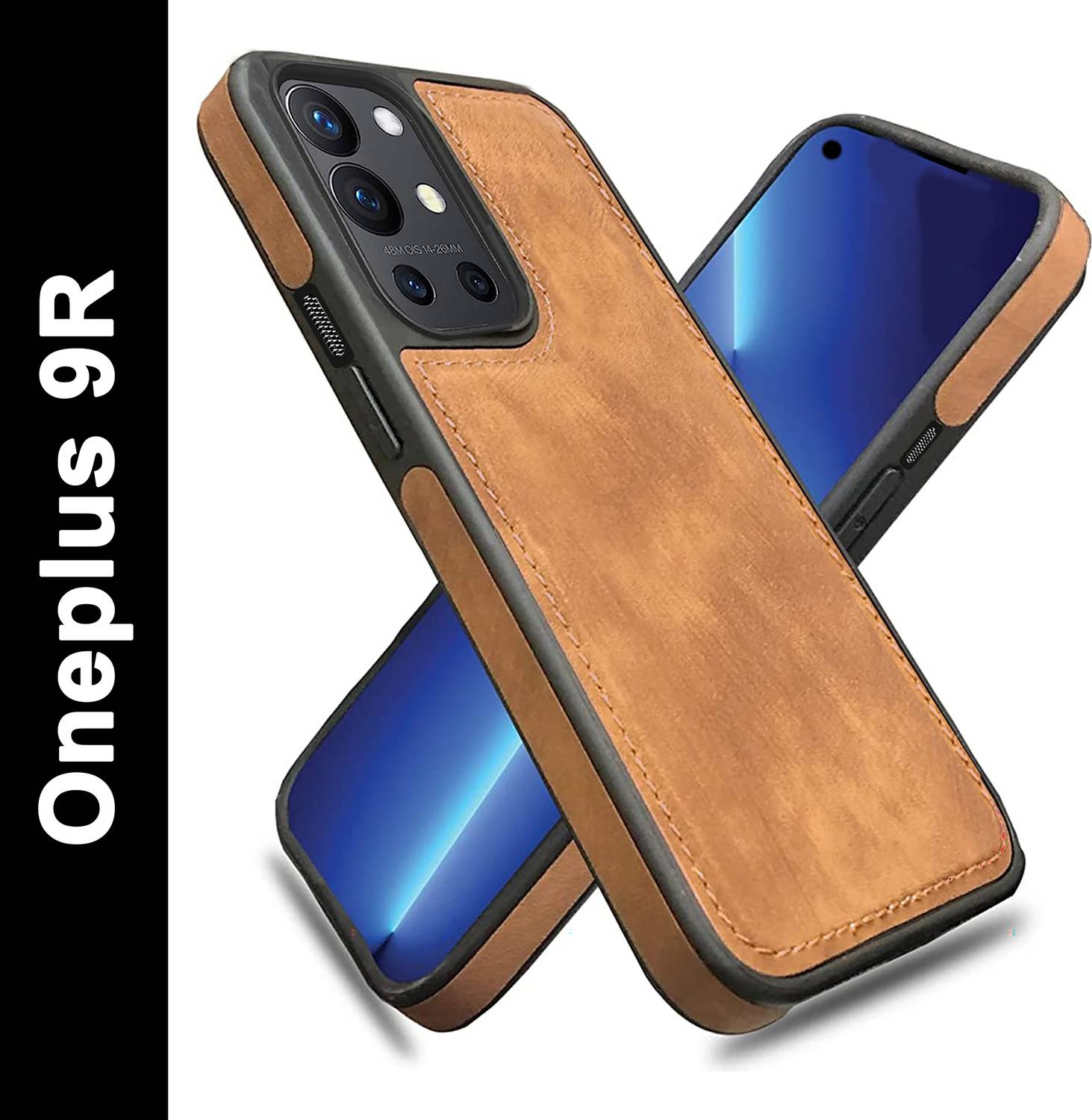 Artistque Back Cover for OnePlus 9R Brown