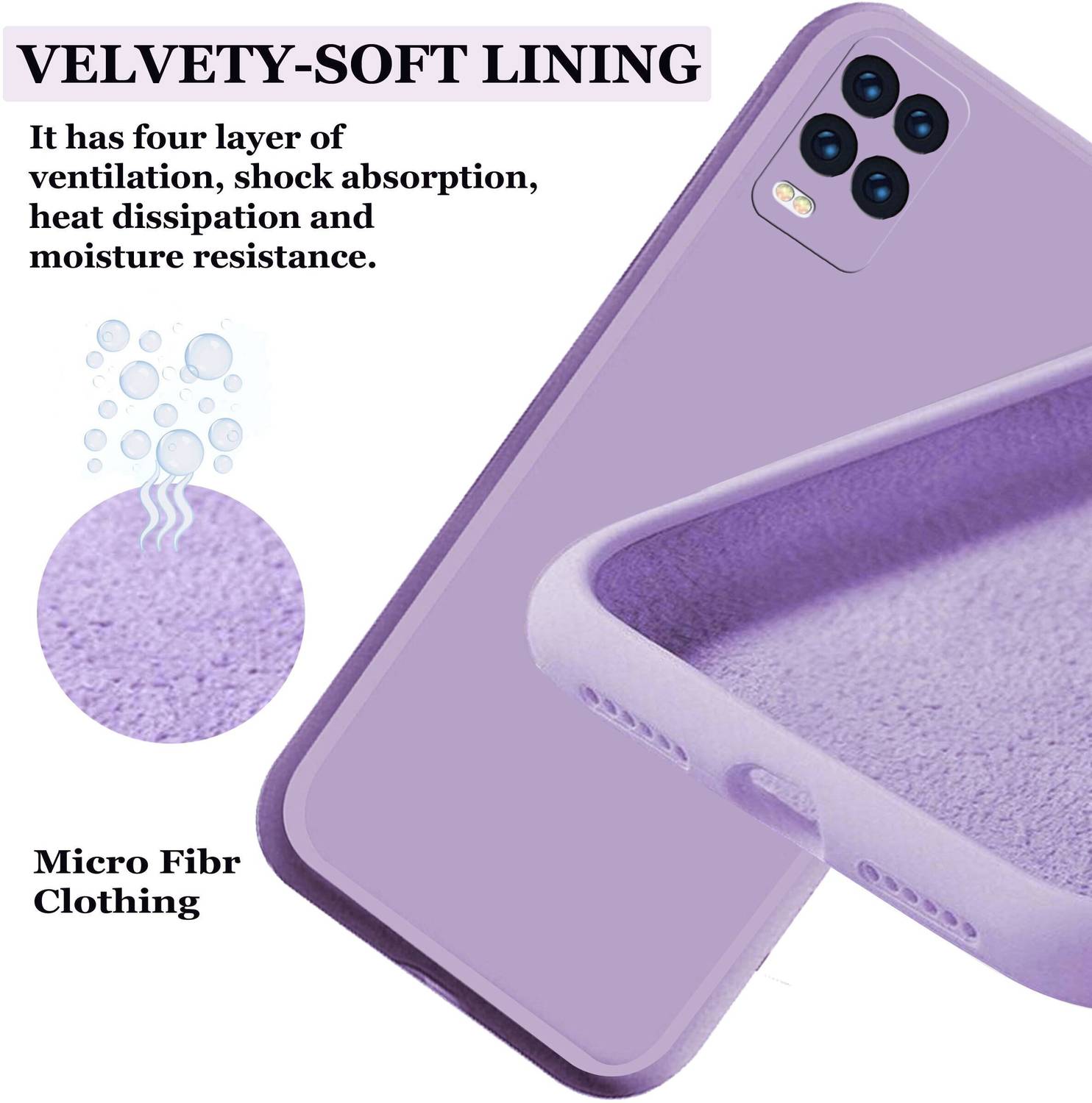 ILING Coque pour Realme 8 5G/Realme Narzo 30 5G, Silicone Coloré Case