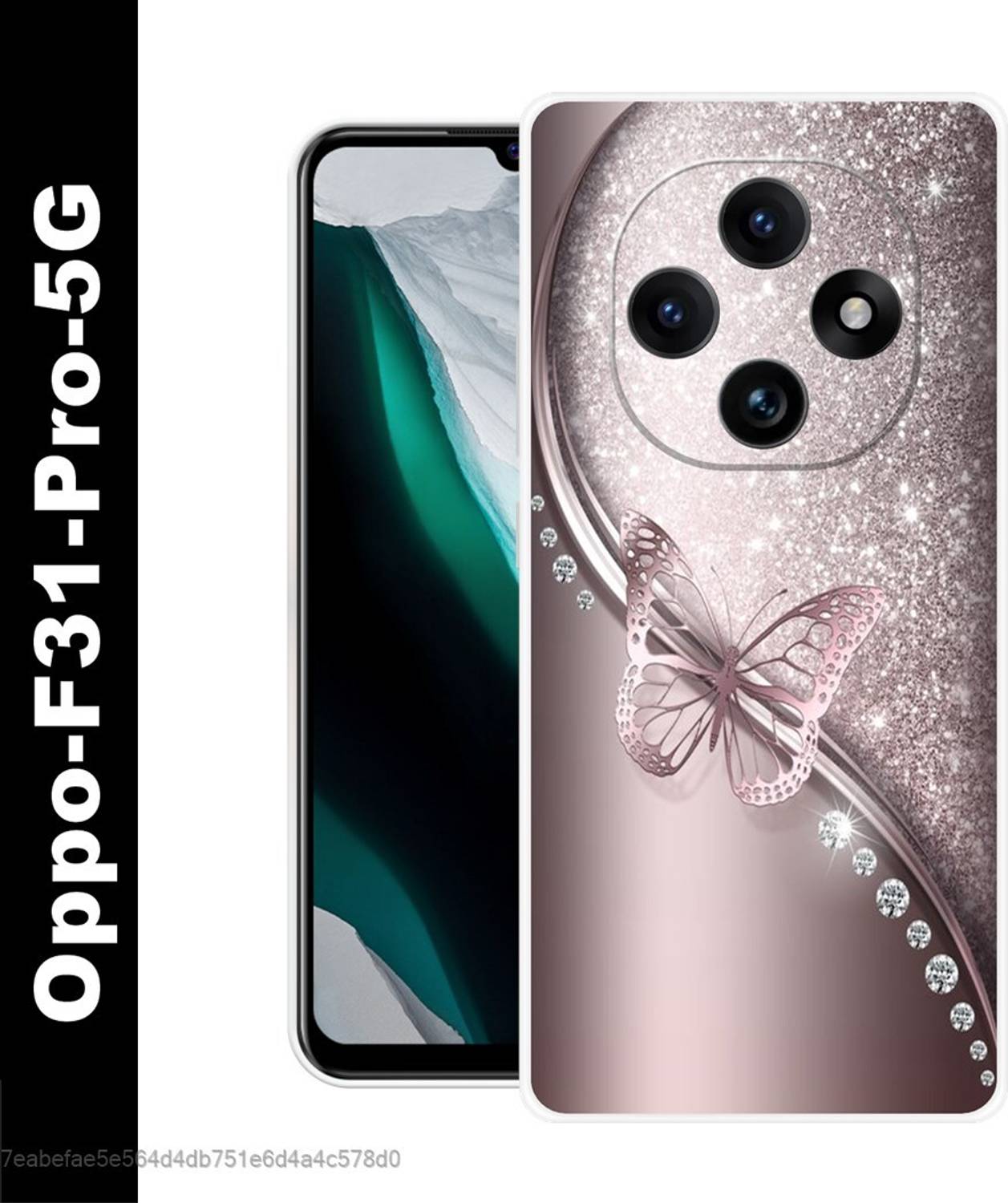 Zaplab Back Cover for OPPO F31 Pro 5G, CPH2763 beautiful butterfly