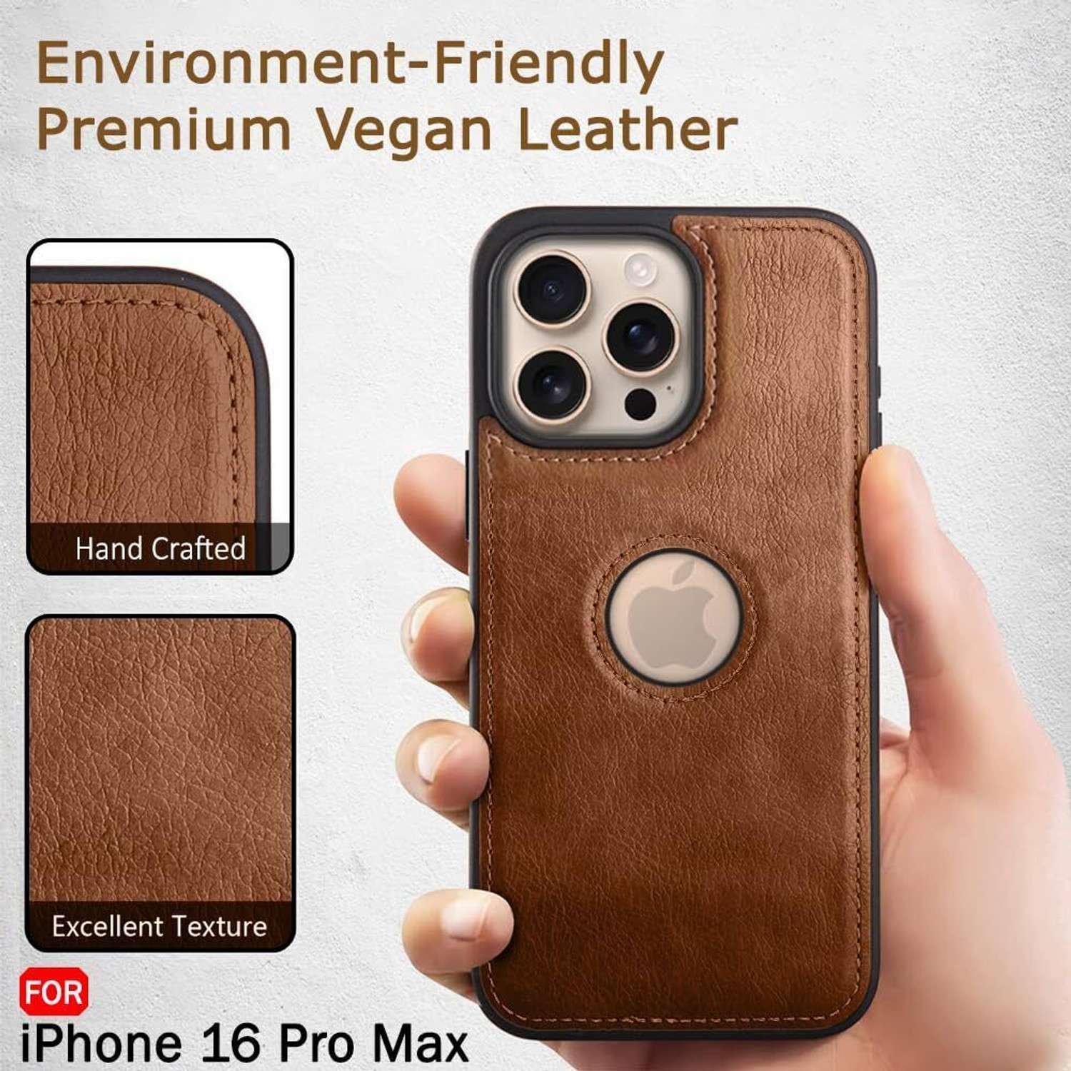 Image of LENCIGA Back Cover for Apple iPhone 16 Pro Max