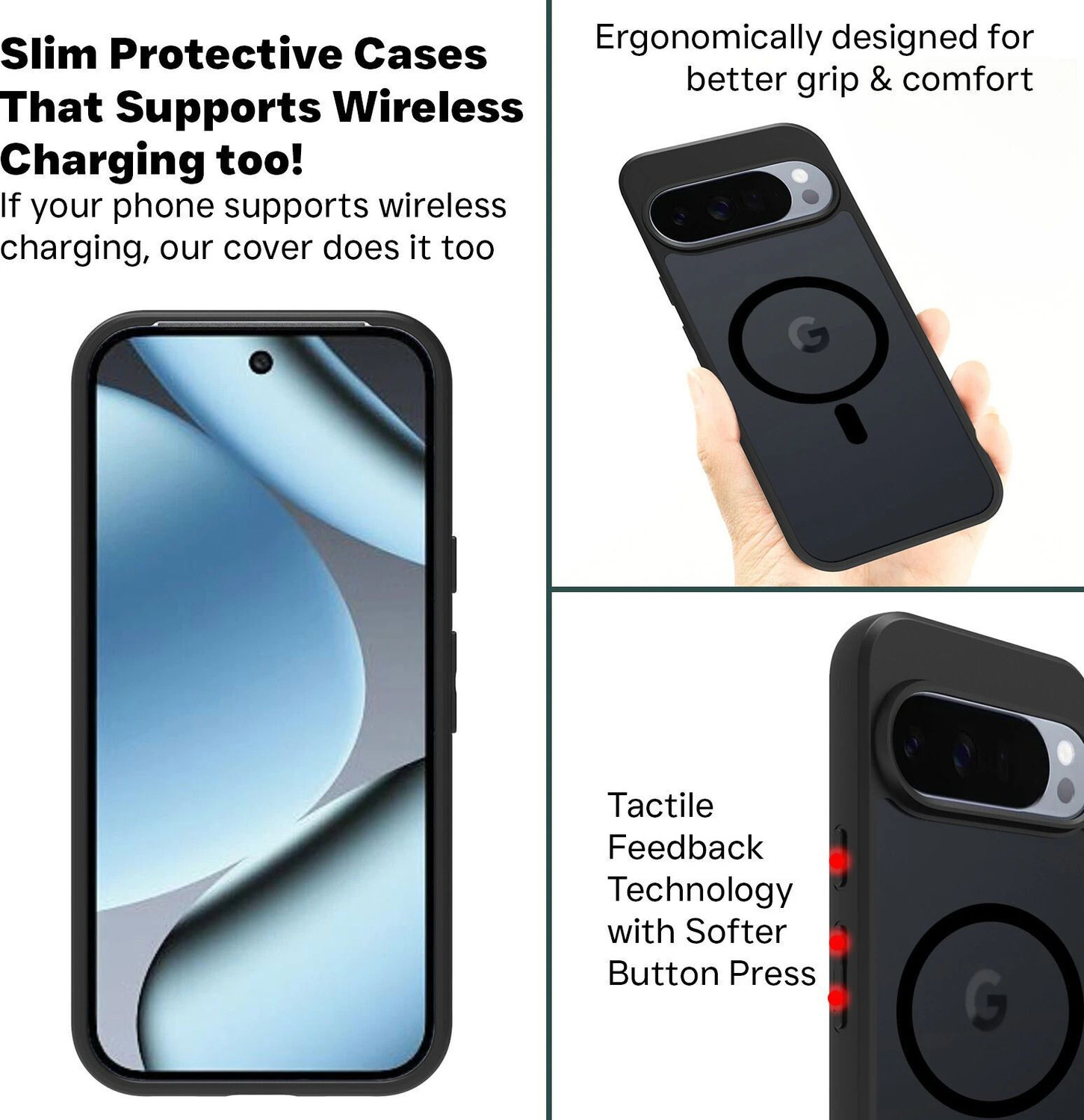 Image of RIGGEAR Back Cover for Google Pixel 10, Google Pixel 10 Pro