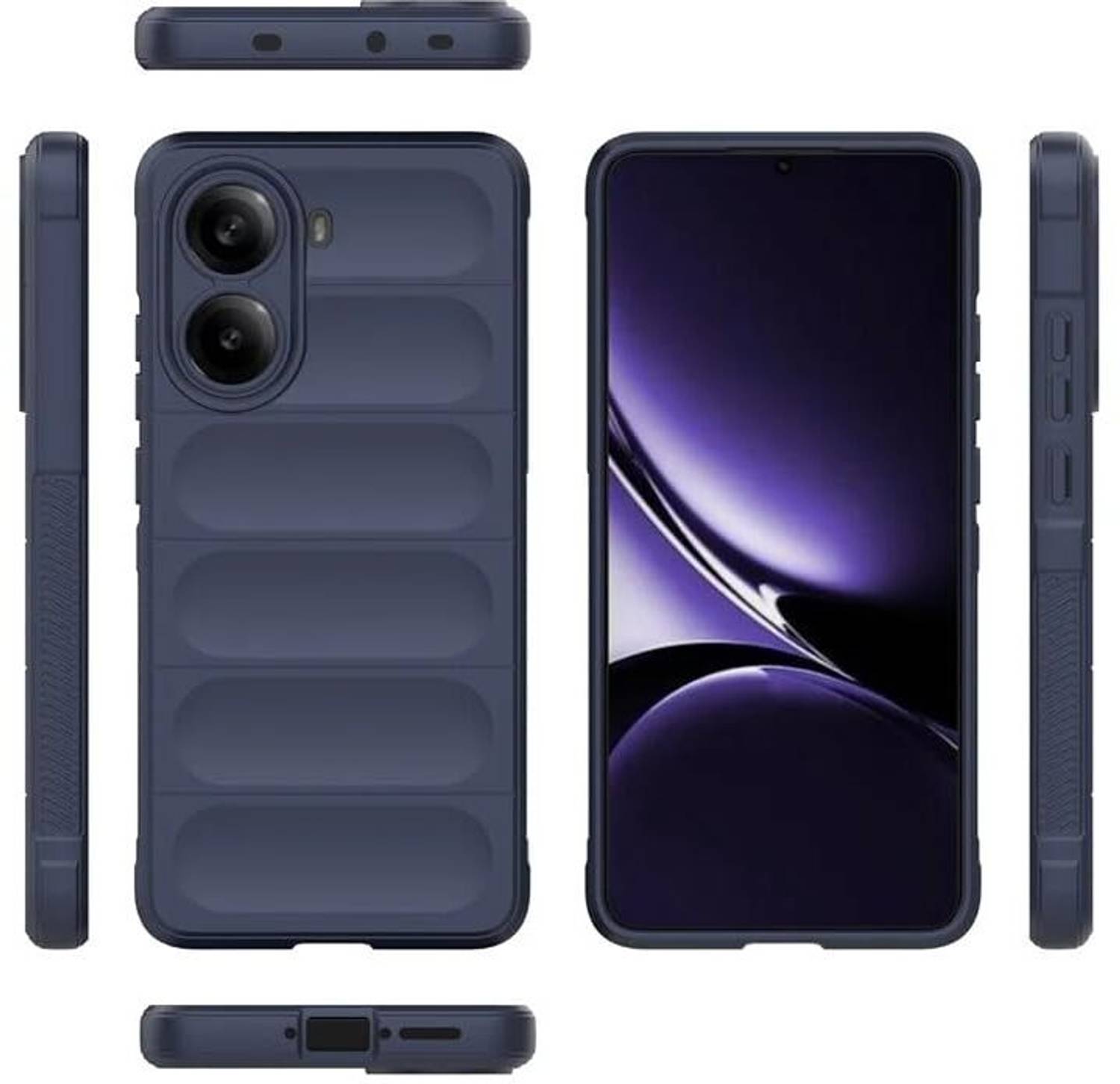 Soezit Back Cover for Poco X7 Pro Blue - Image 2