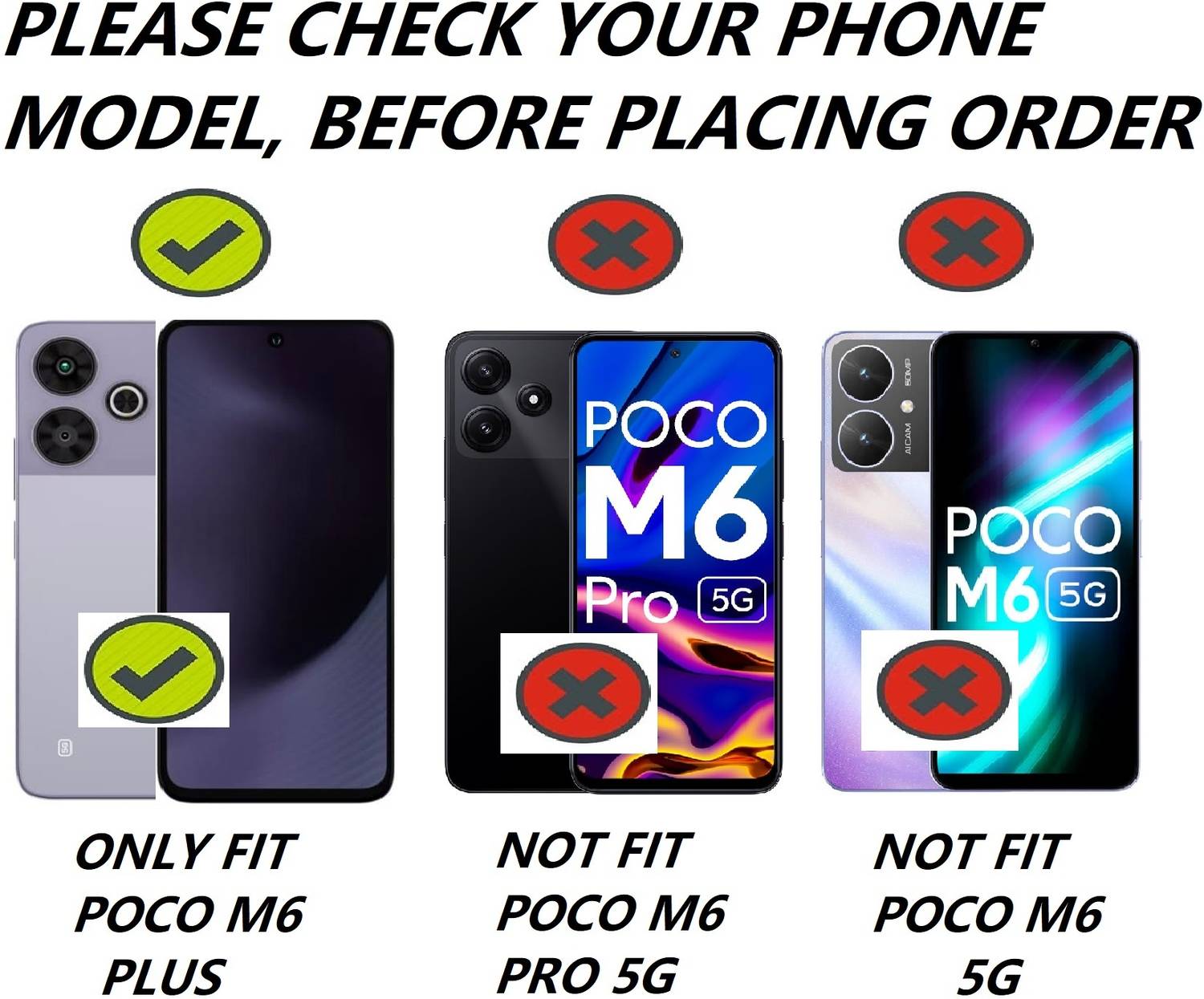 Cover Alive Back Cover for POCO M6 Plus 5G Black - Image 2