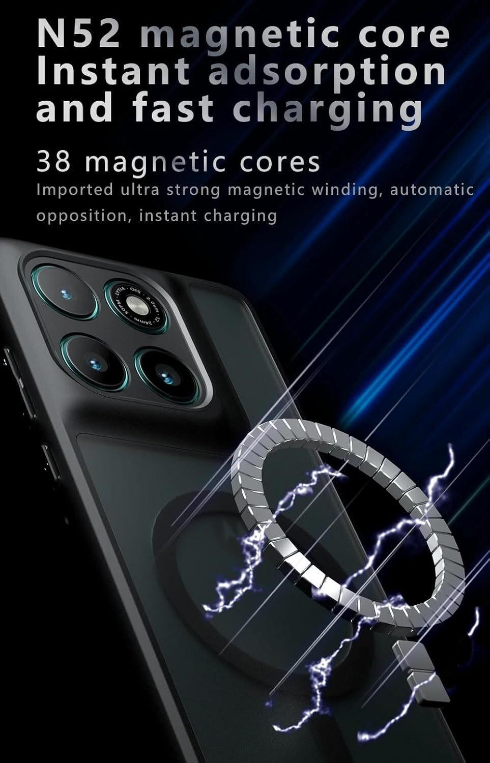 Image of SNAPCOVR Back Cover for Motorola Moto edge 70 Fusion 5G