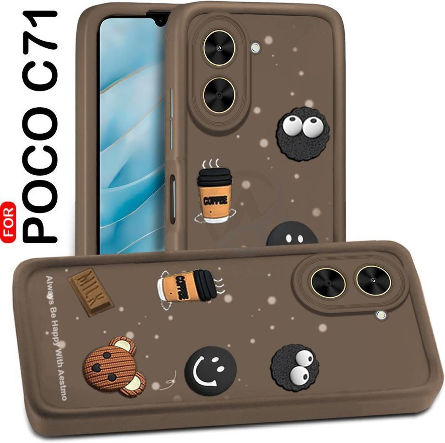 AESTMO Back Cover for POCO C71