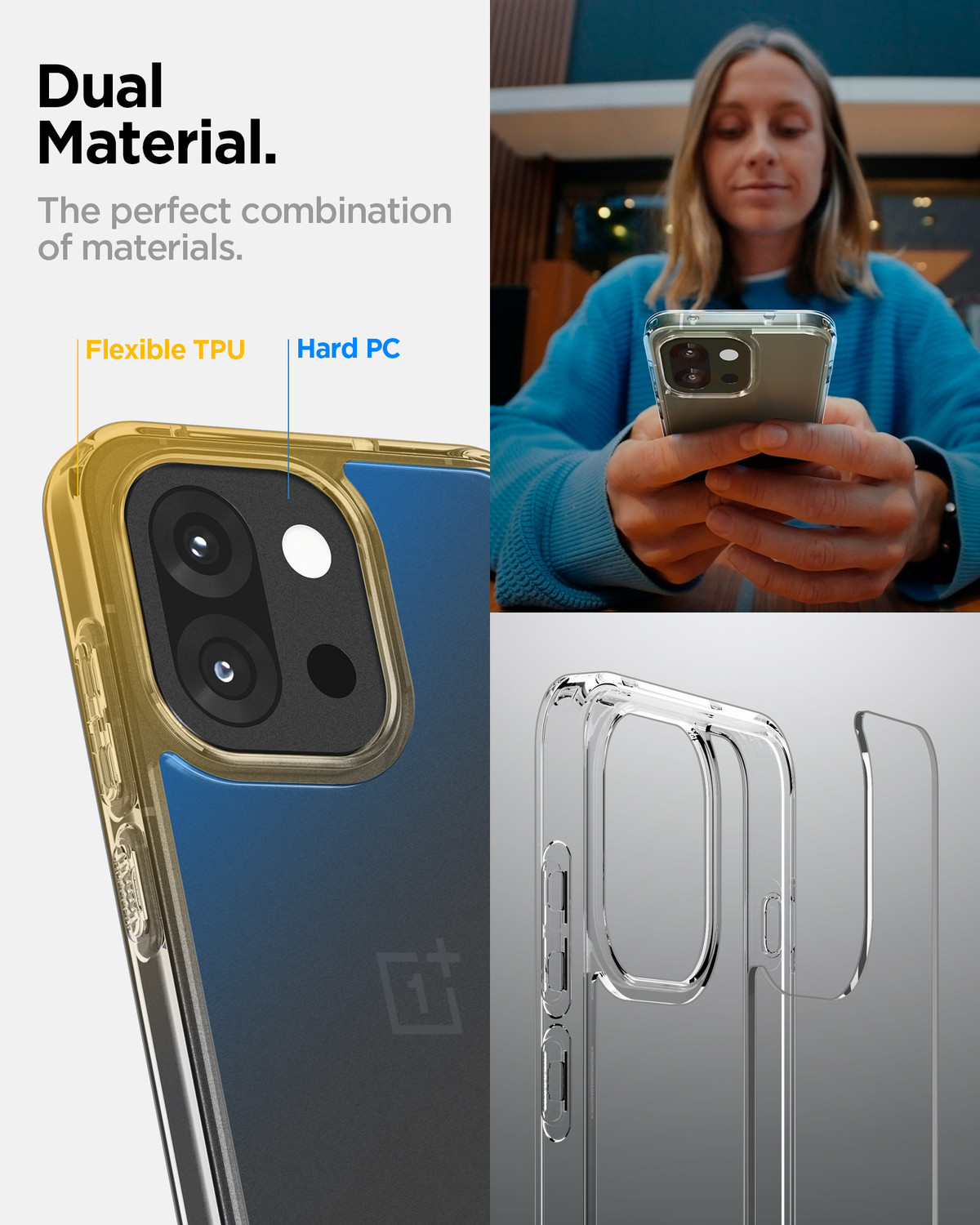 Image of Spigen Ultra Hybrid Back Cover for OnePlus 13s
