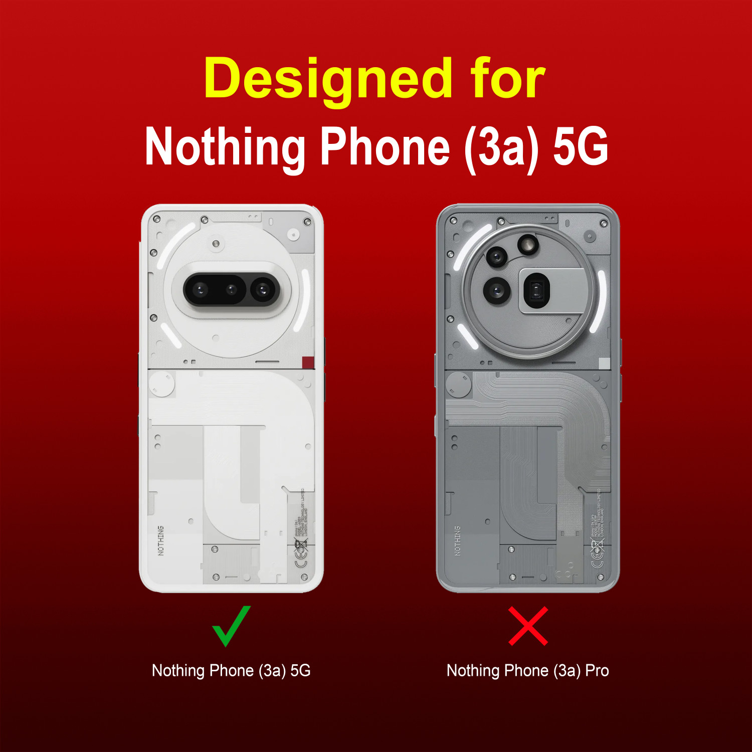 Image of GLOBAL NOMAD Back Cover for Nothing Phone (3a)
