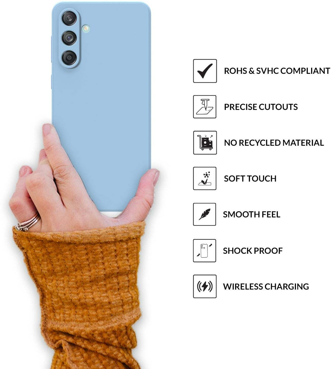 Image of Sprig Back Cover for Samsung Galaxy M55 5G