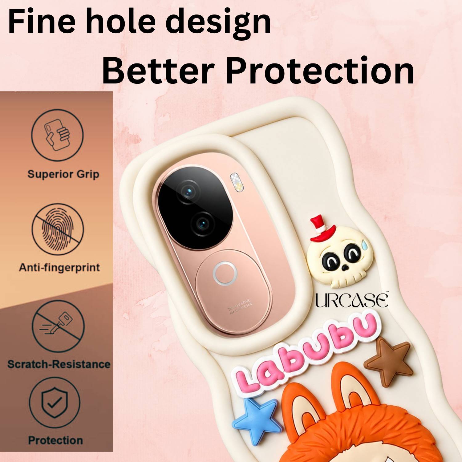 URCASE Back Cover for vivo V40e 5G - Image 3