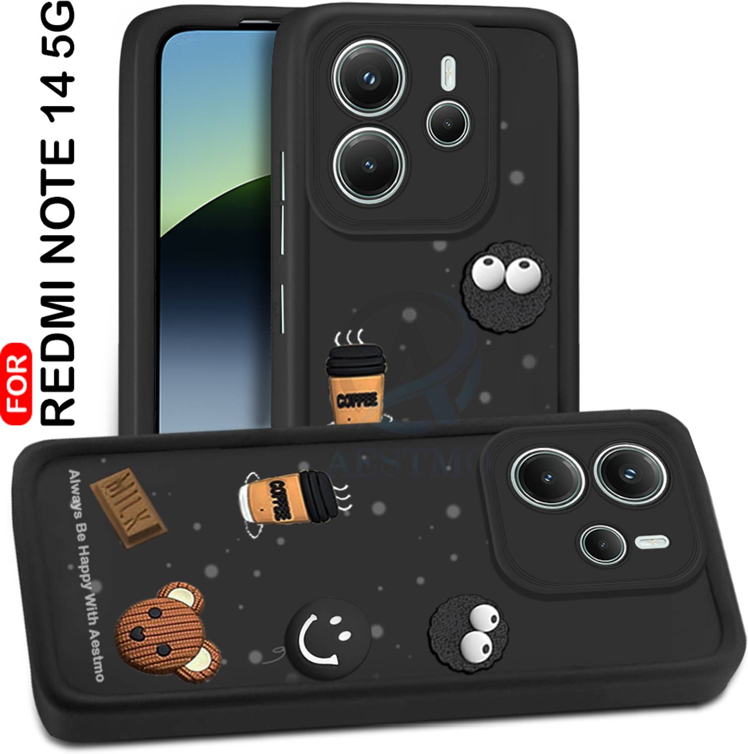 AESTMO Back Cover for Redmi Note 14 5G