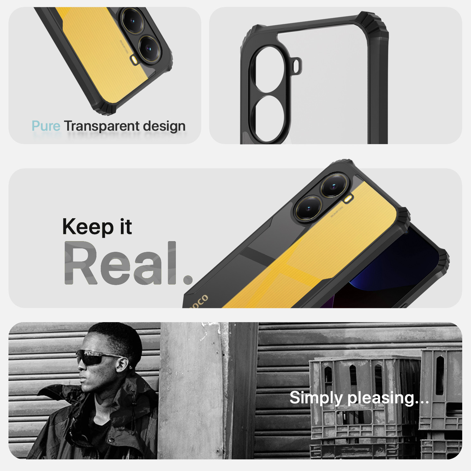 Image of Flipkart SmartBuy Back Cover for Poco X7 Pro 5G