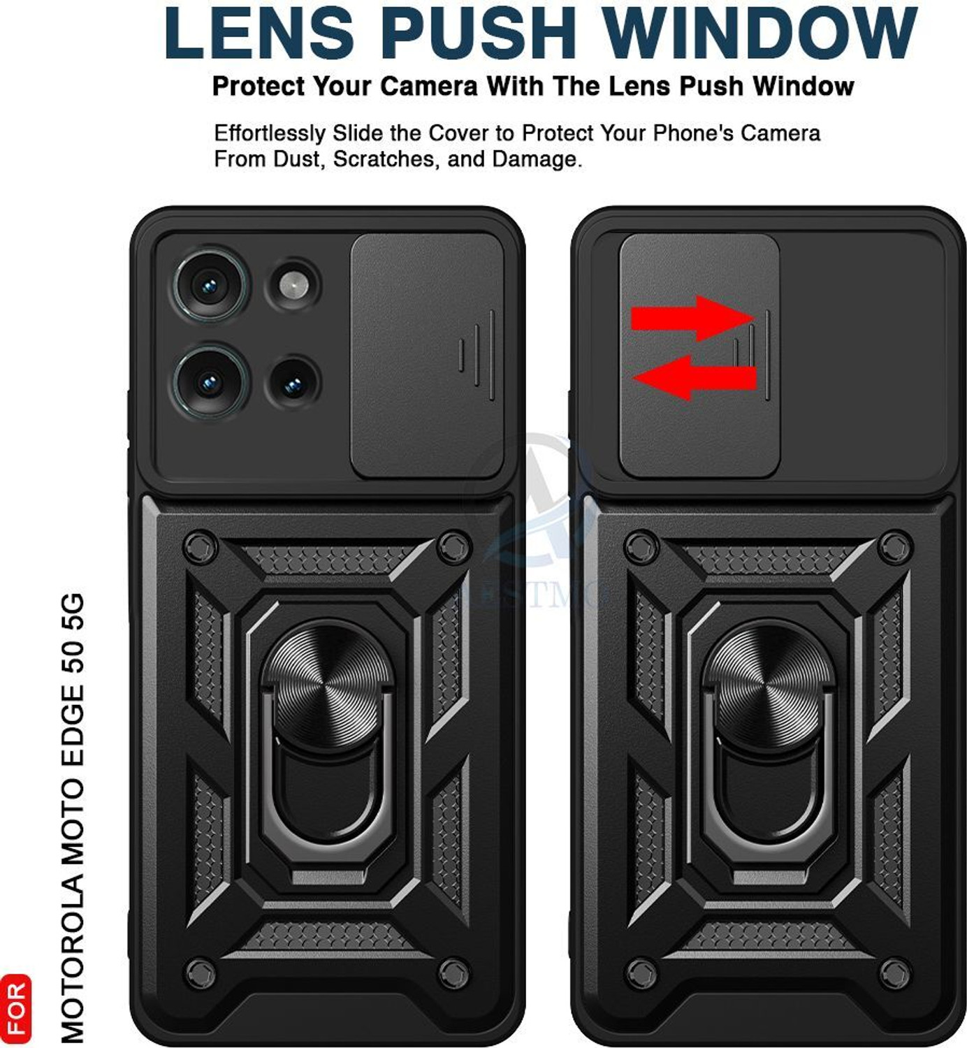 Image of AESTMO Back Cover for Moto Edge 50 5G