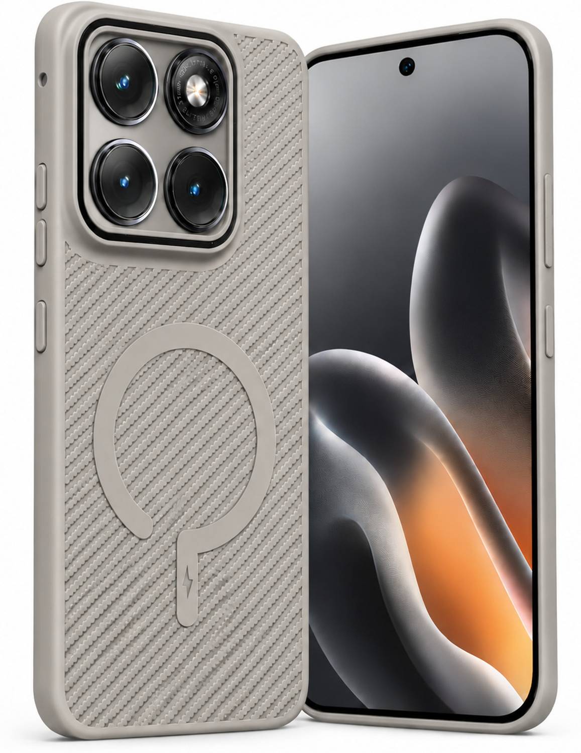 ArmourPro Back Cover for MOTOROLA Edge 70 Fusion 5G, Moto Edge 70 Fusion, Carbon Fiber Magsafe Case
