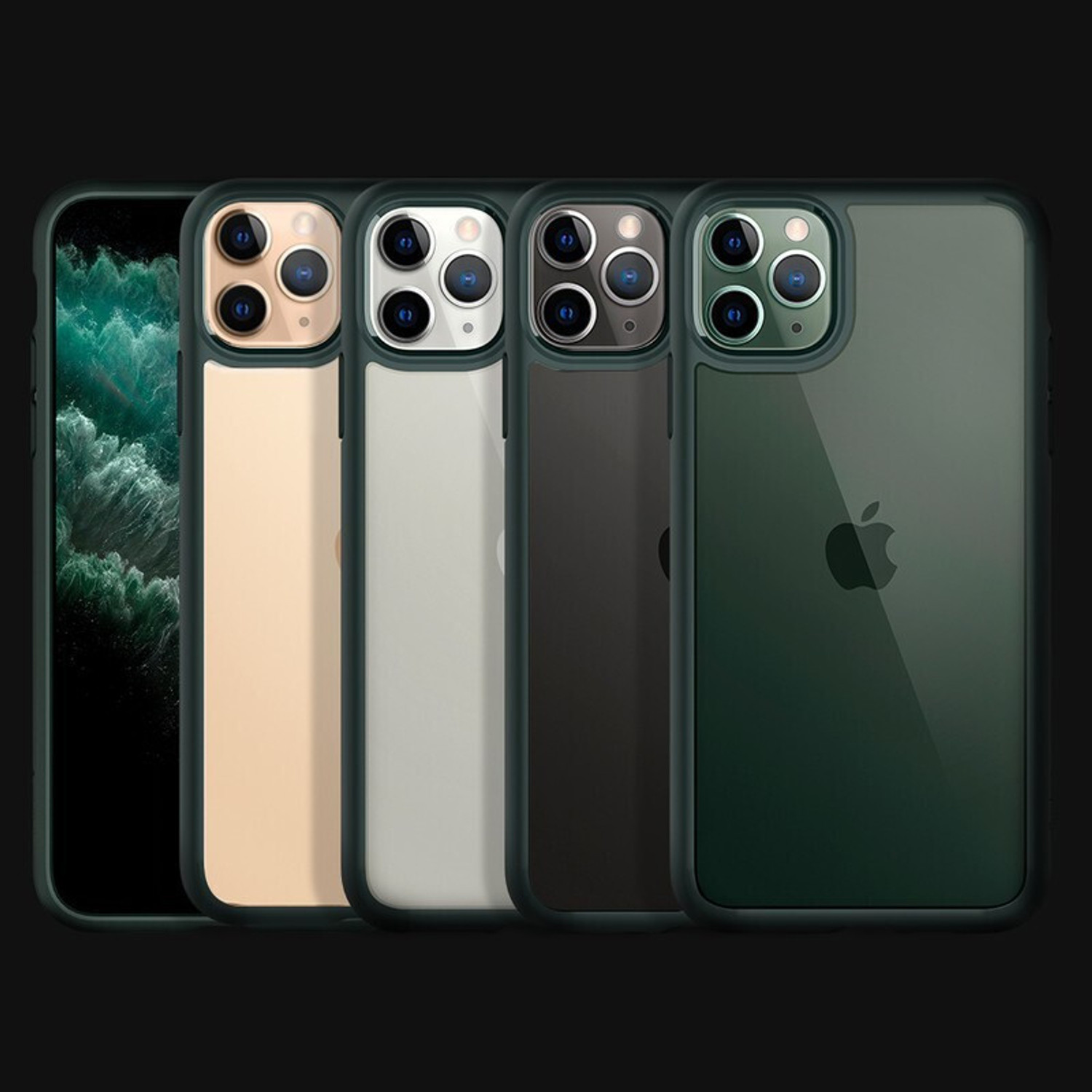 Image of Spigen Ultra Hybrid Back Cover for Apple iPhone 11 Pro Max
