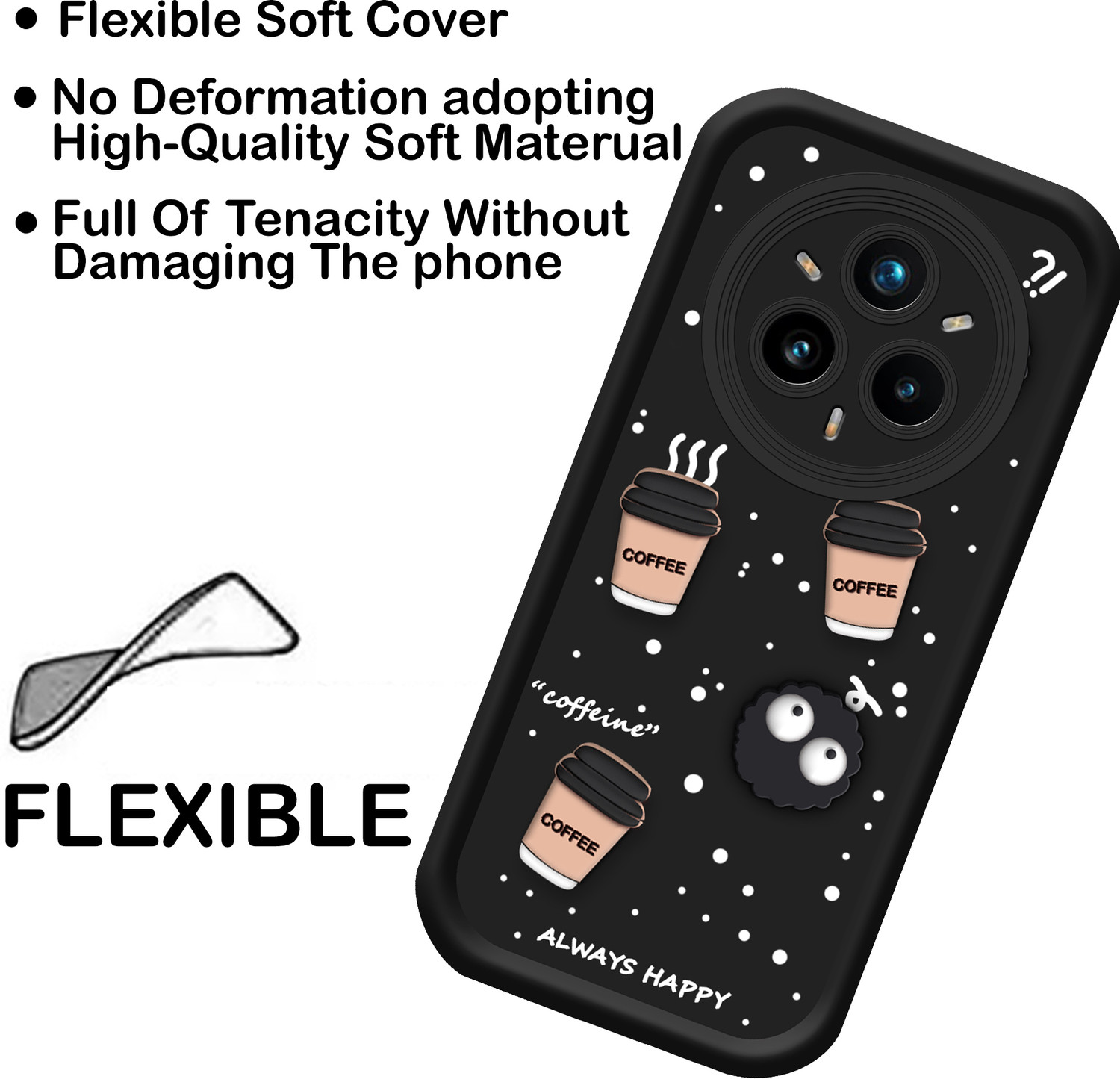 Image of CASETASTIC Back Cover for Realme 14 Pro+ Plus 5G