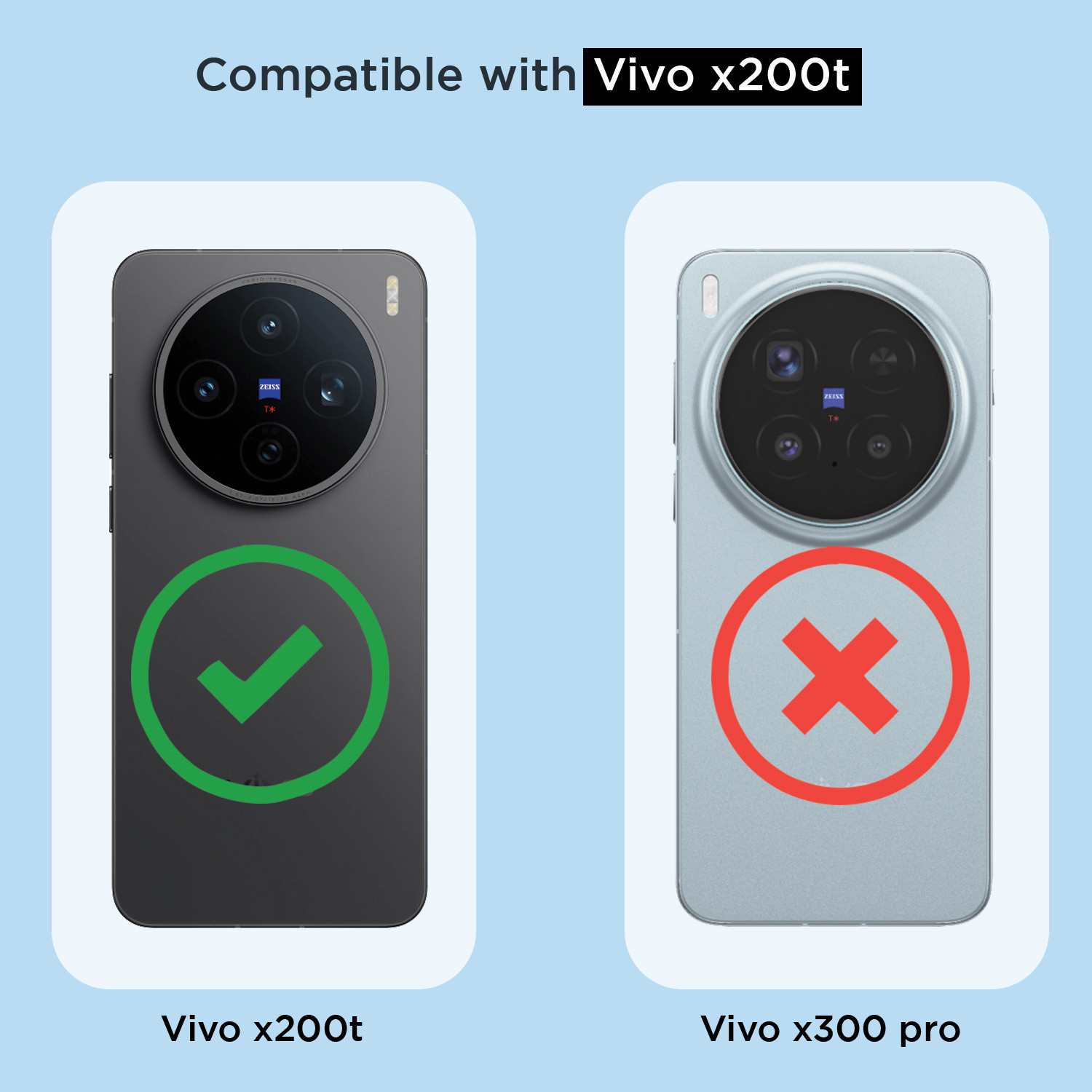 Image of Pikkme Back Cover for Vivo X200T 5G