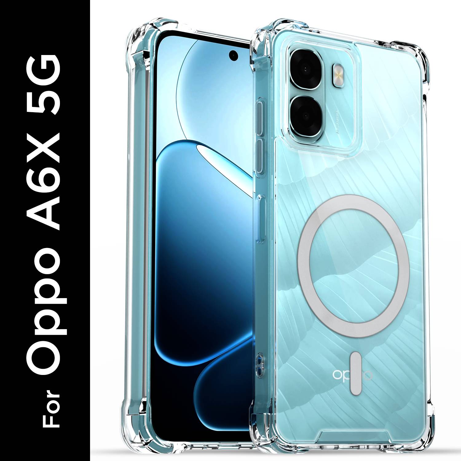 Pikkme Back Cover for Oppo A6x 5G