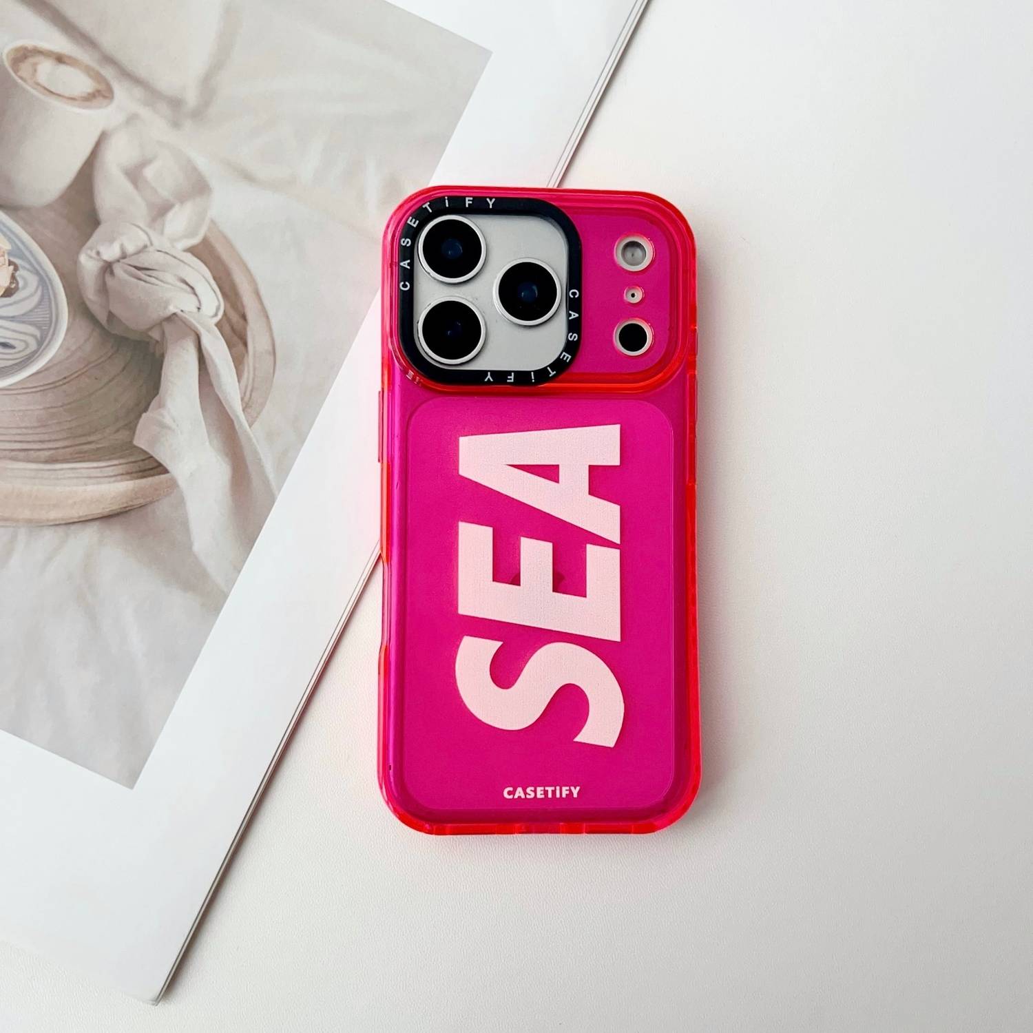 VURIOZZ Back Cover for iPhone 17Pro Sea Casetify - VURIOZZ