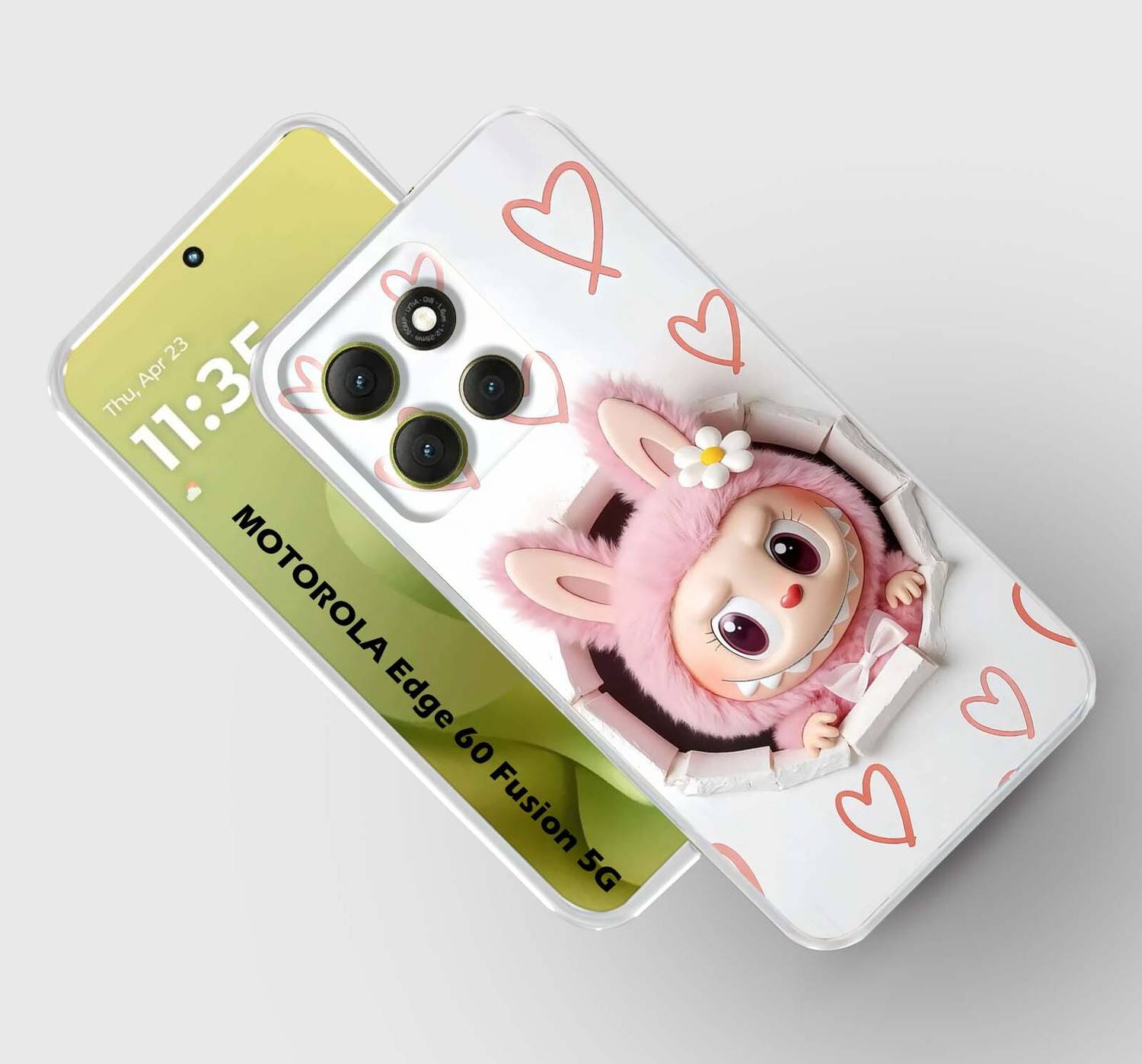 Artage Back Cover for MOTOROLA Edge 60 Fusion 5G
