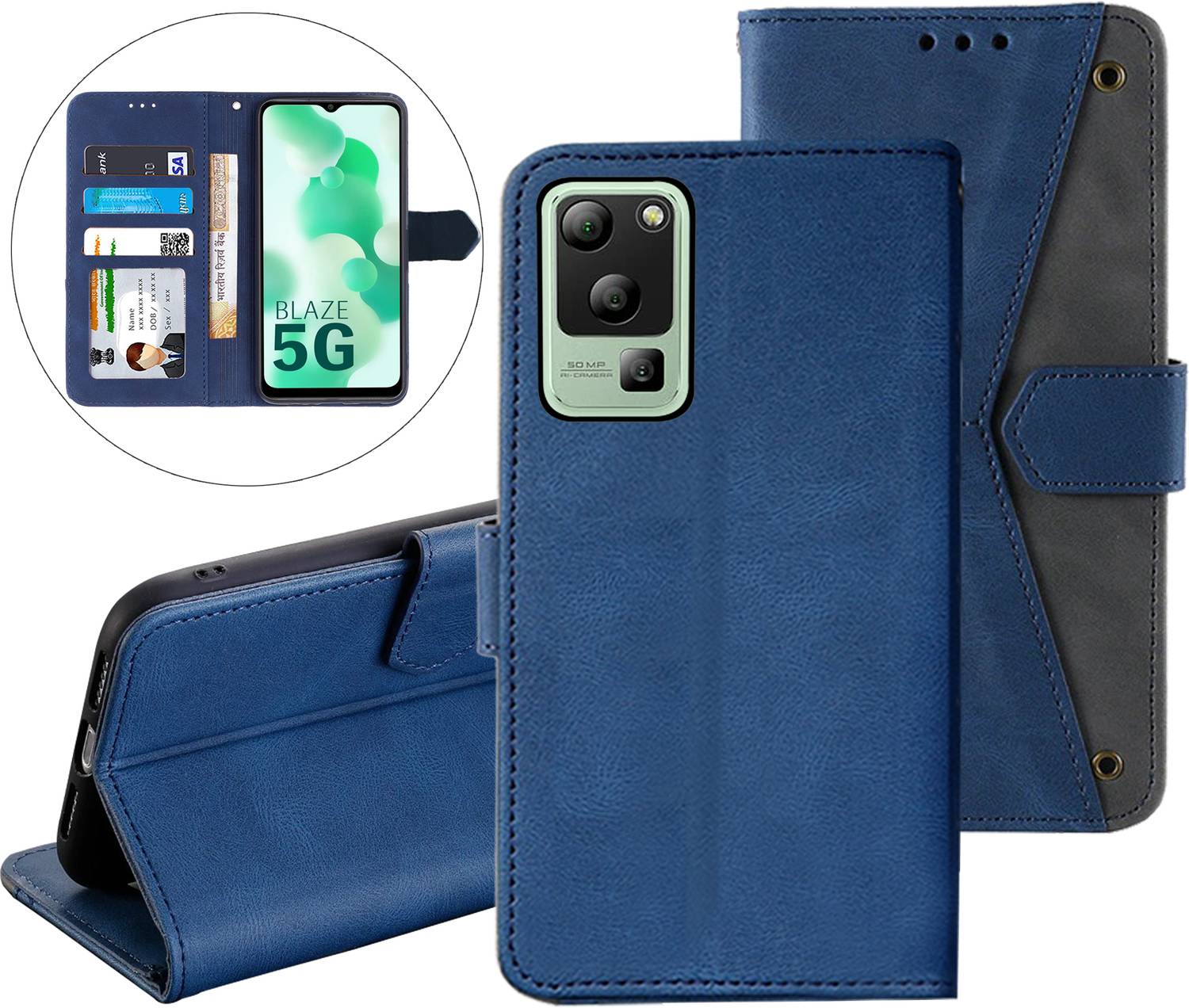 Autofocus Back Cover for Lava Blaze 5G