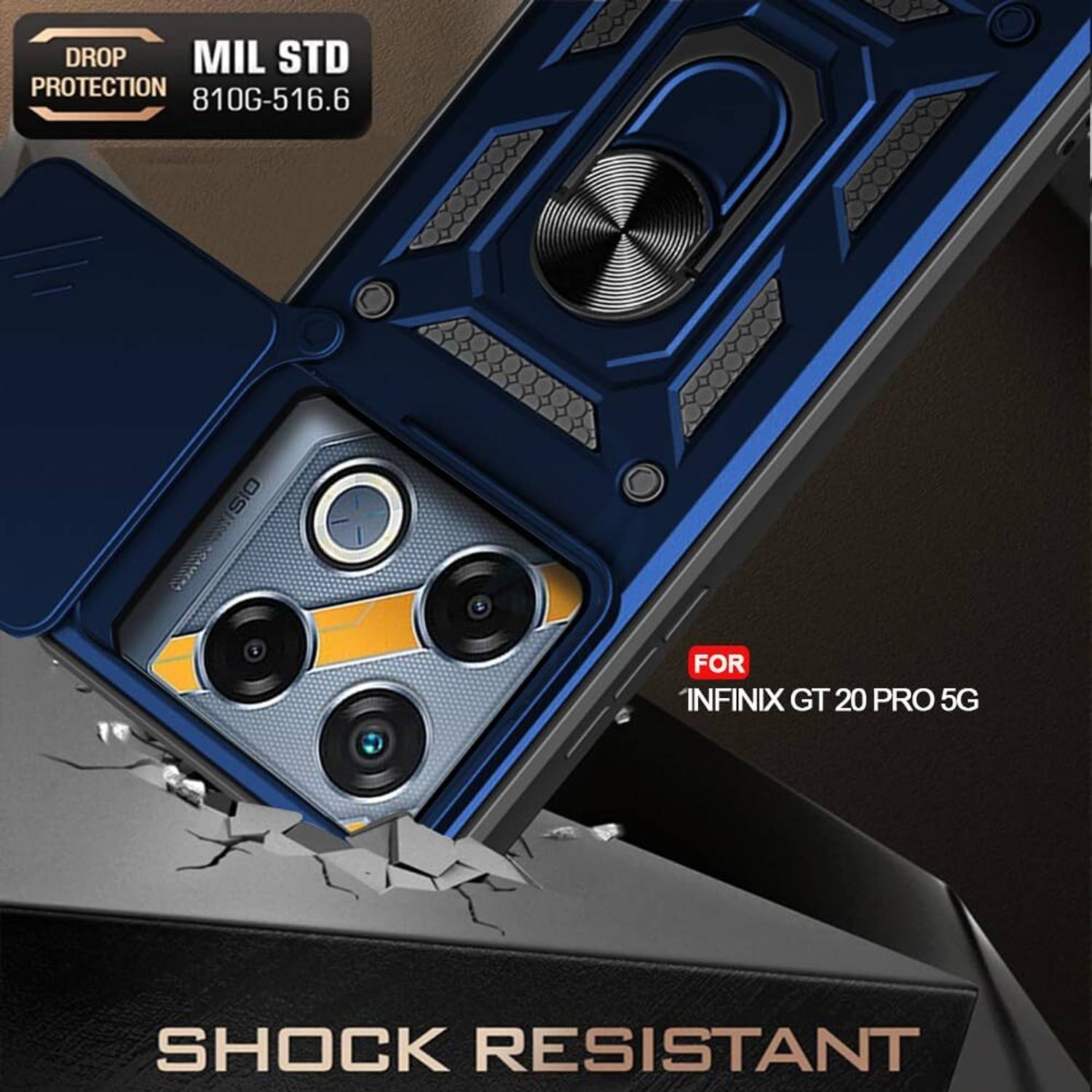 NewStatus Back Cover for Infinix GT 20 Pro 5G - Image 3