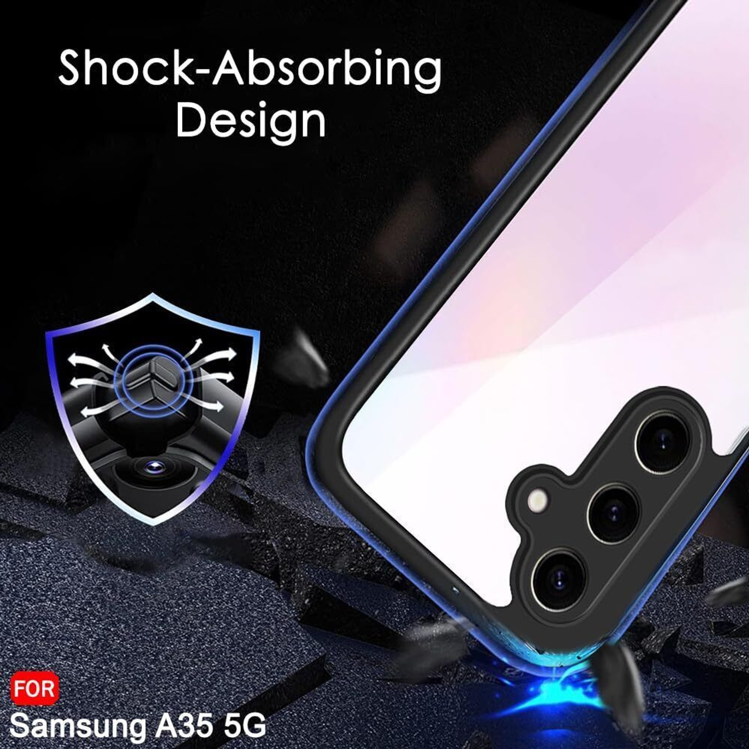 Image of Micvir Back Cover for SAMSUNG Galaxy A35 5G