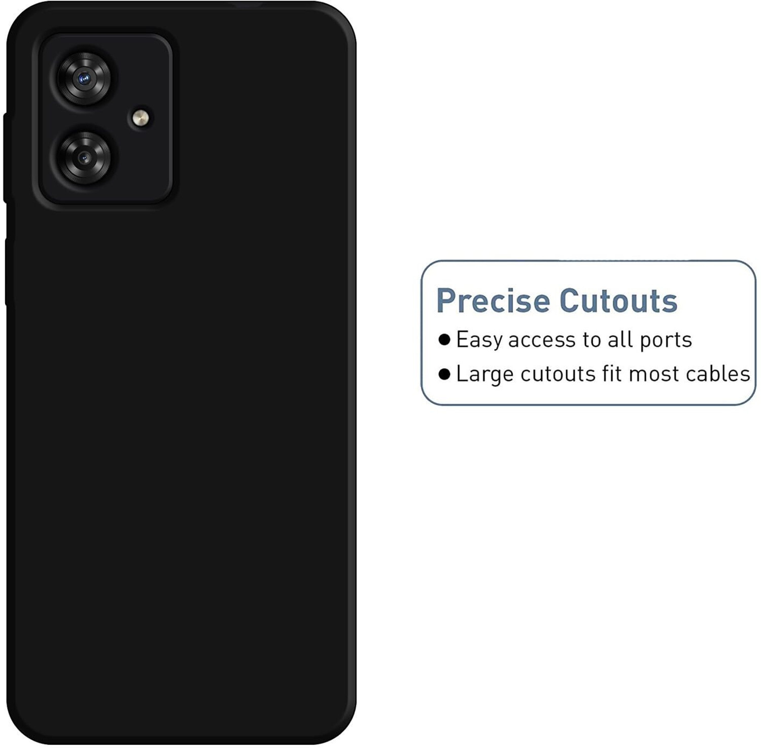 Image of ChutPutMart Back Cover for Moto G54 (5G