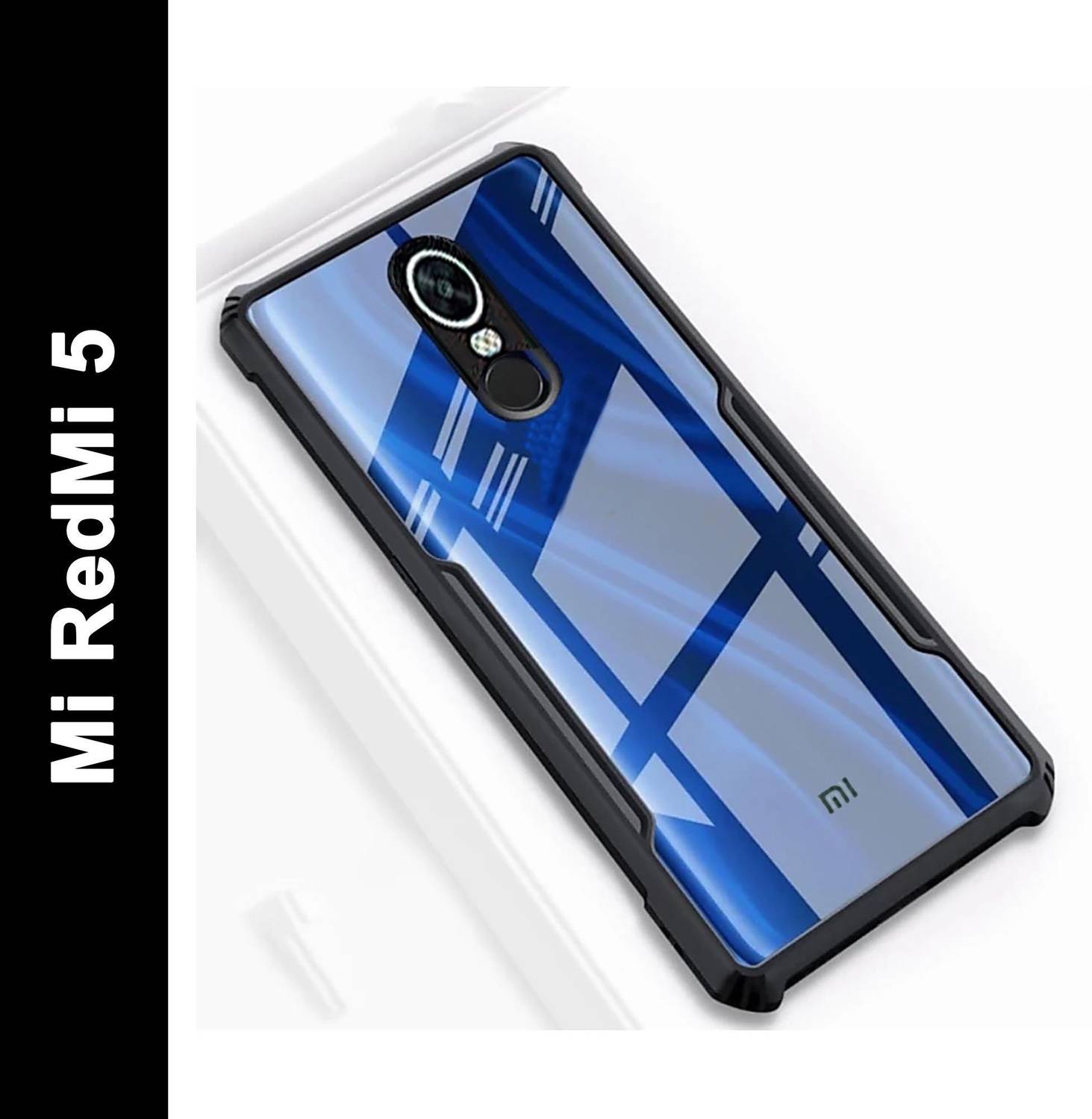 Xolia Back Cover for Mi Redmi 5 Black - Image 1