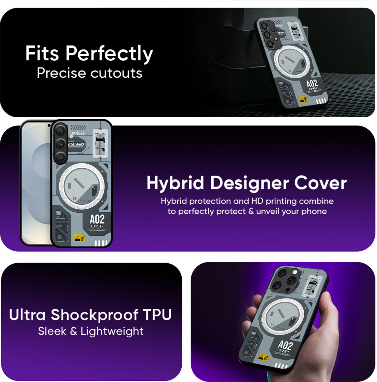 Image of Mayzr Back Cover for Samsung Galaxy F15 5G