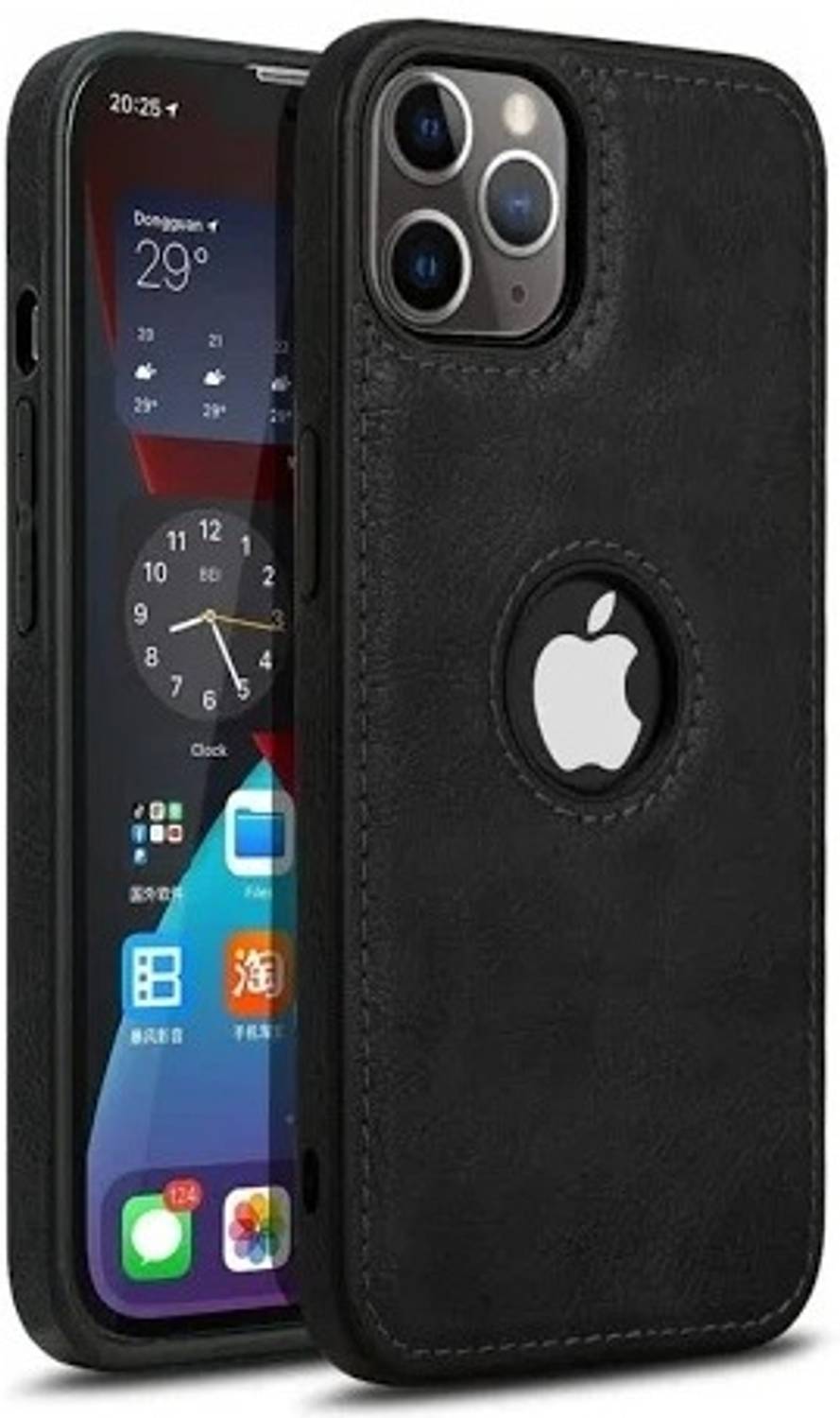 Bonqo Back Cover for iPhone 11 Pro Black - Image 1